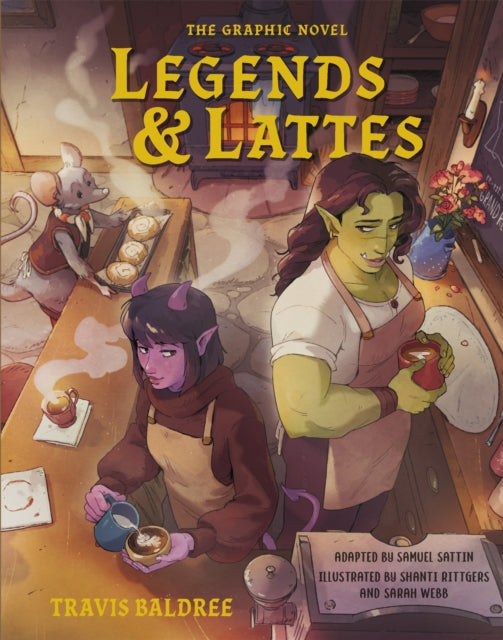 Legends & Lattes : The graphic novel - Travis Baldree (Forhåndsbestilling)