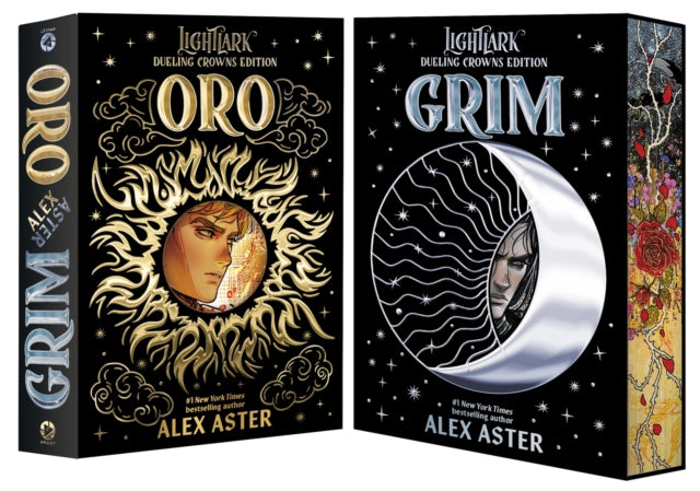 Grim and Oro: Dueling Crowns Edition (A Lightlark Saga Deluxe Companion Book) - Alex Aster  (Forhåndsbestilling)