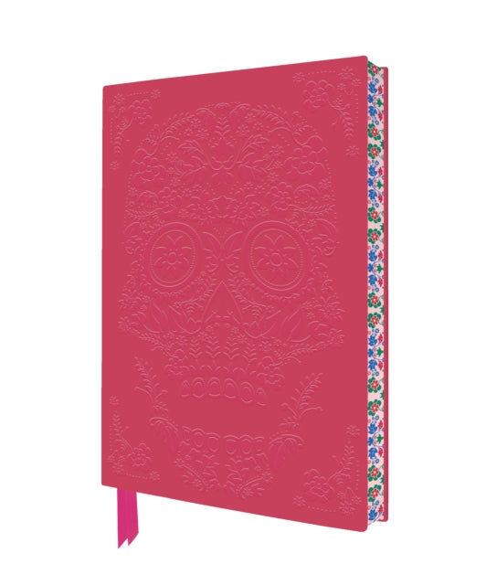 Flower Sugar Skull Artisan Art Notebook