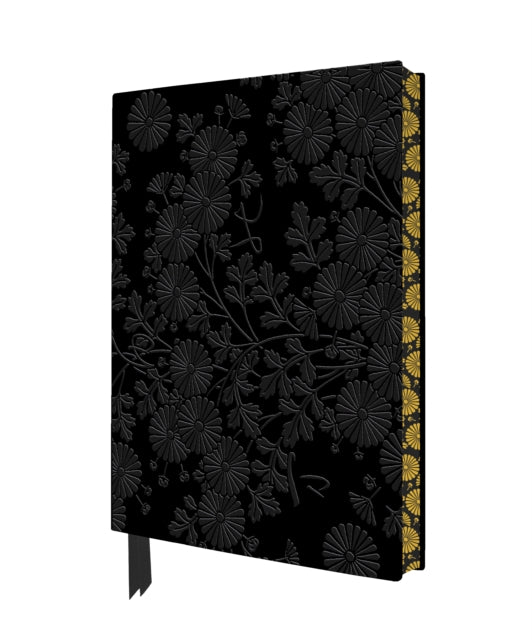 Uematsu Hobi: Box decorated with Chrysanthemums Artisan Art Notebook