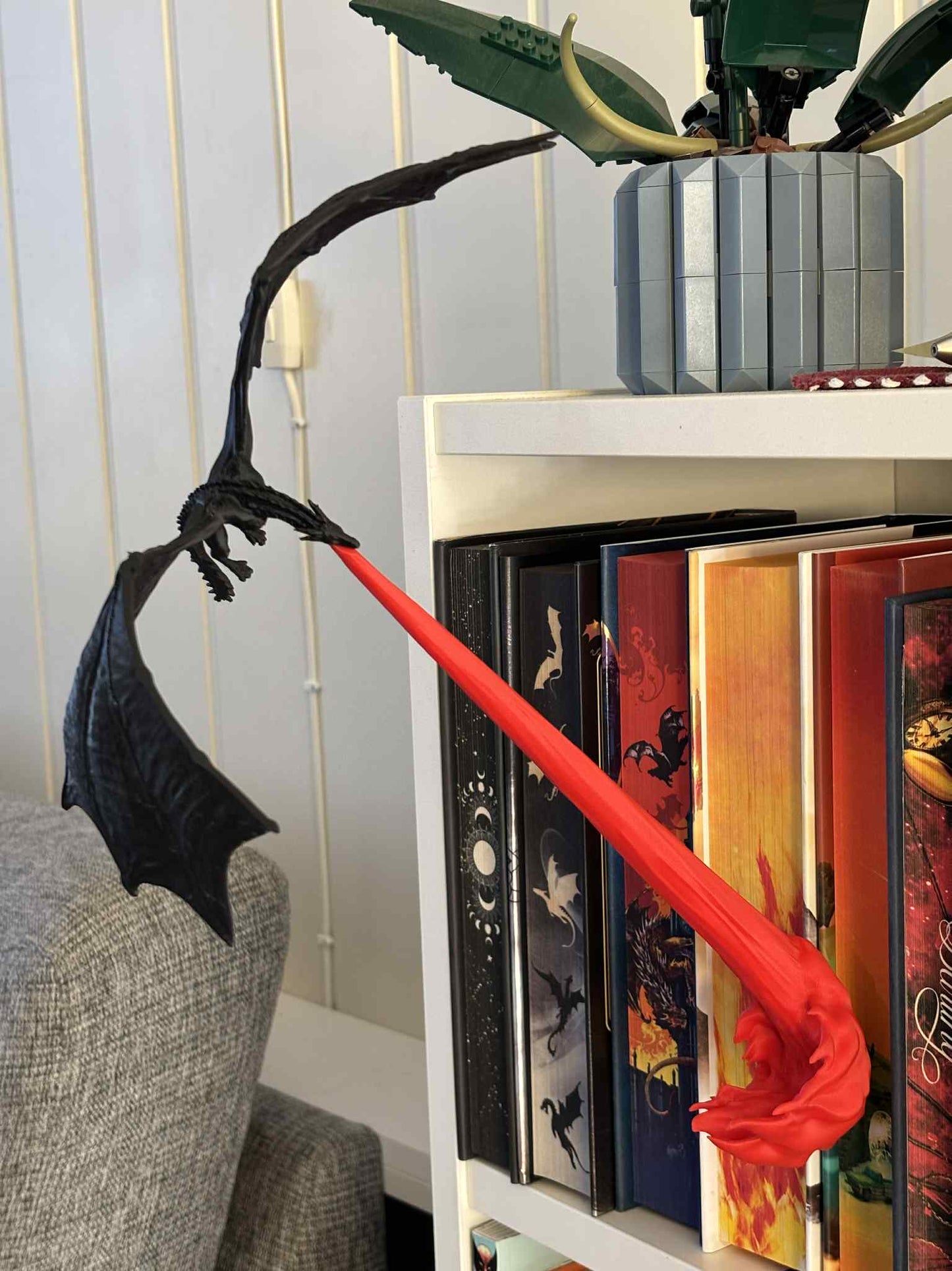 Flammeflyvedrage - Hylledekor