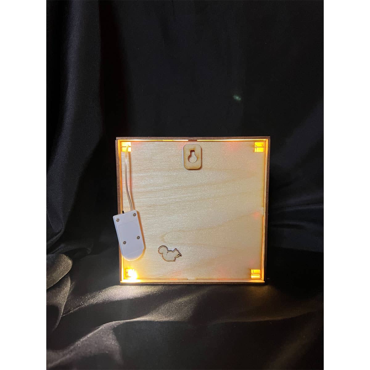 Lightbox / Book Nook - Dragon and Medieval Castle multicolor night light