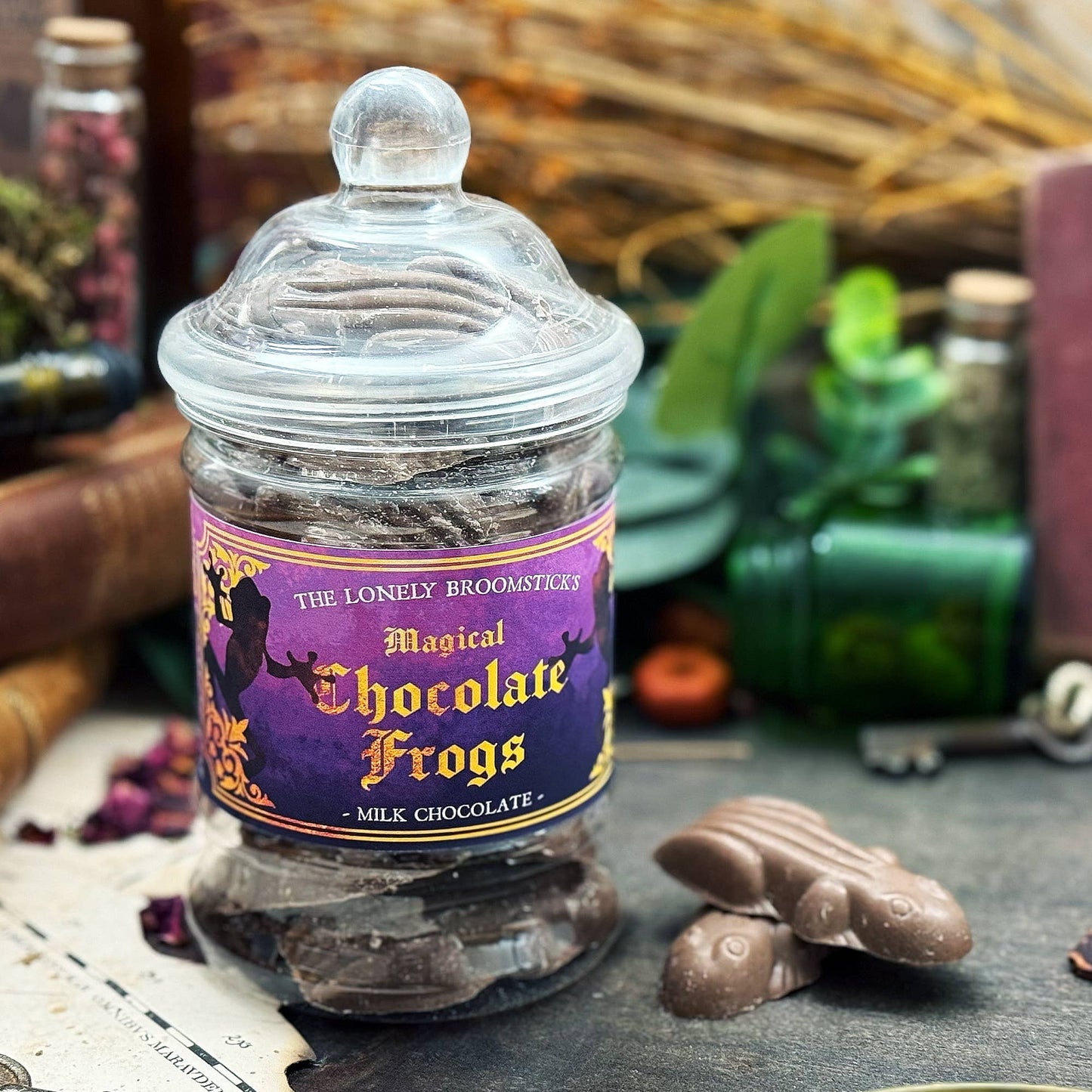 Chocolate Frogs Jar
