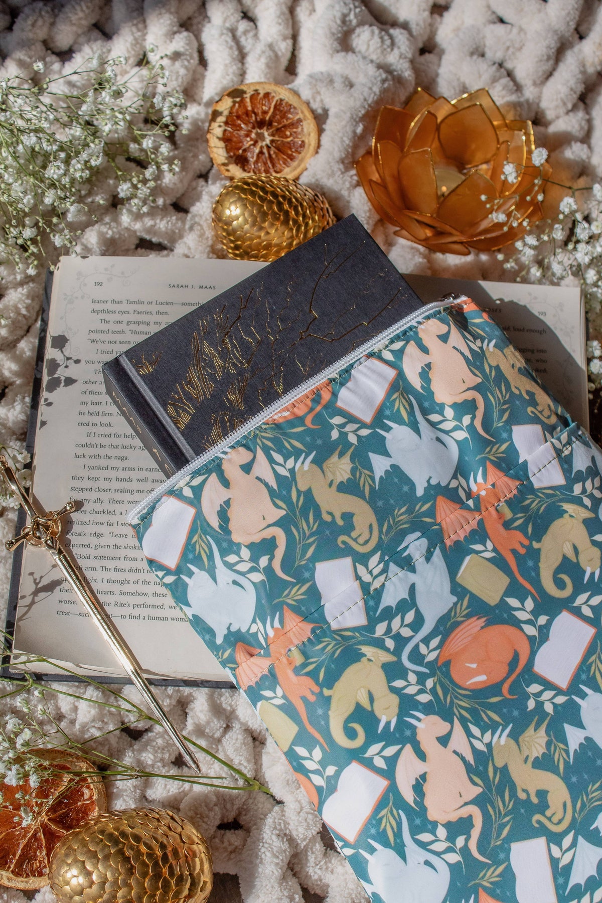 Littlest Book Dragon - Book Sleeve