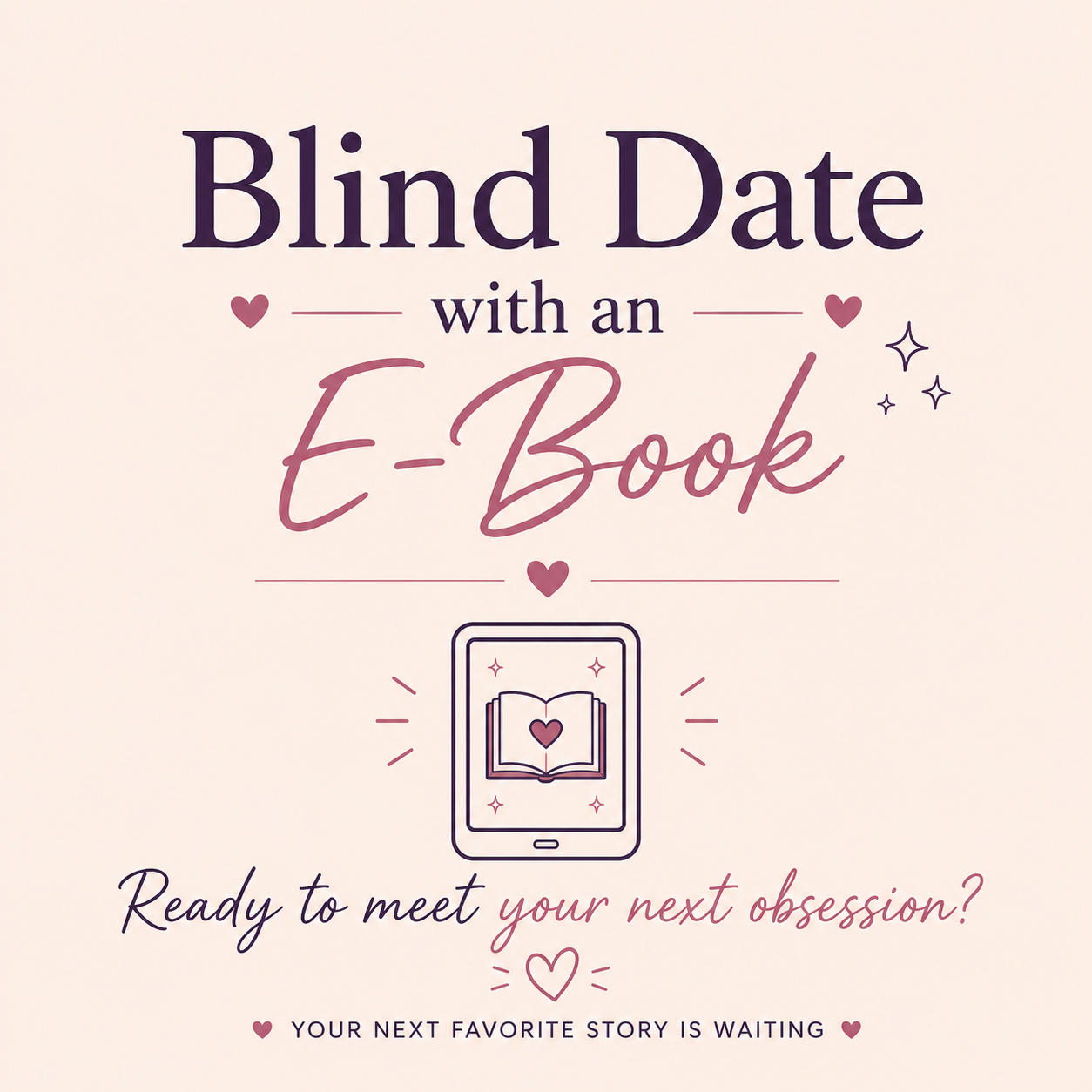 Blind Date with an E-book