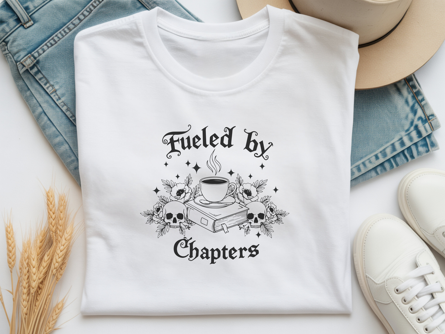 Fueled By Chapters T-skjorte