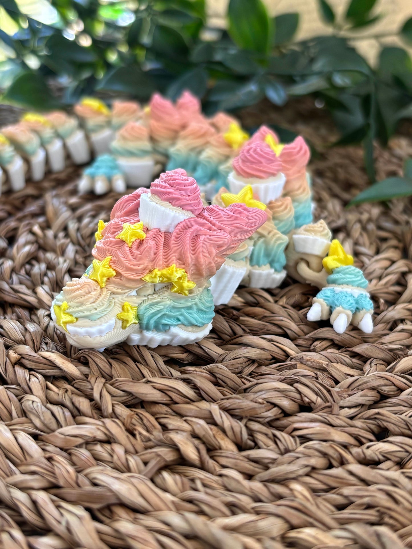 Bursdagsdrage - Cute 3D Fidget Dragon