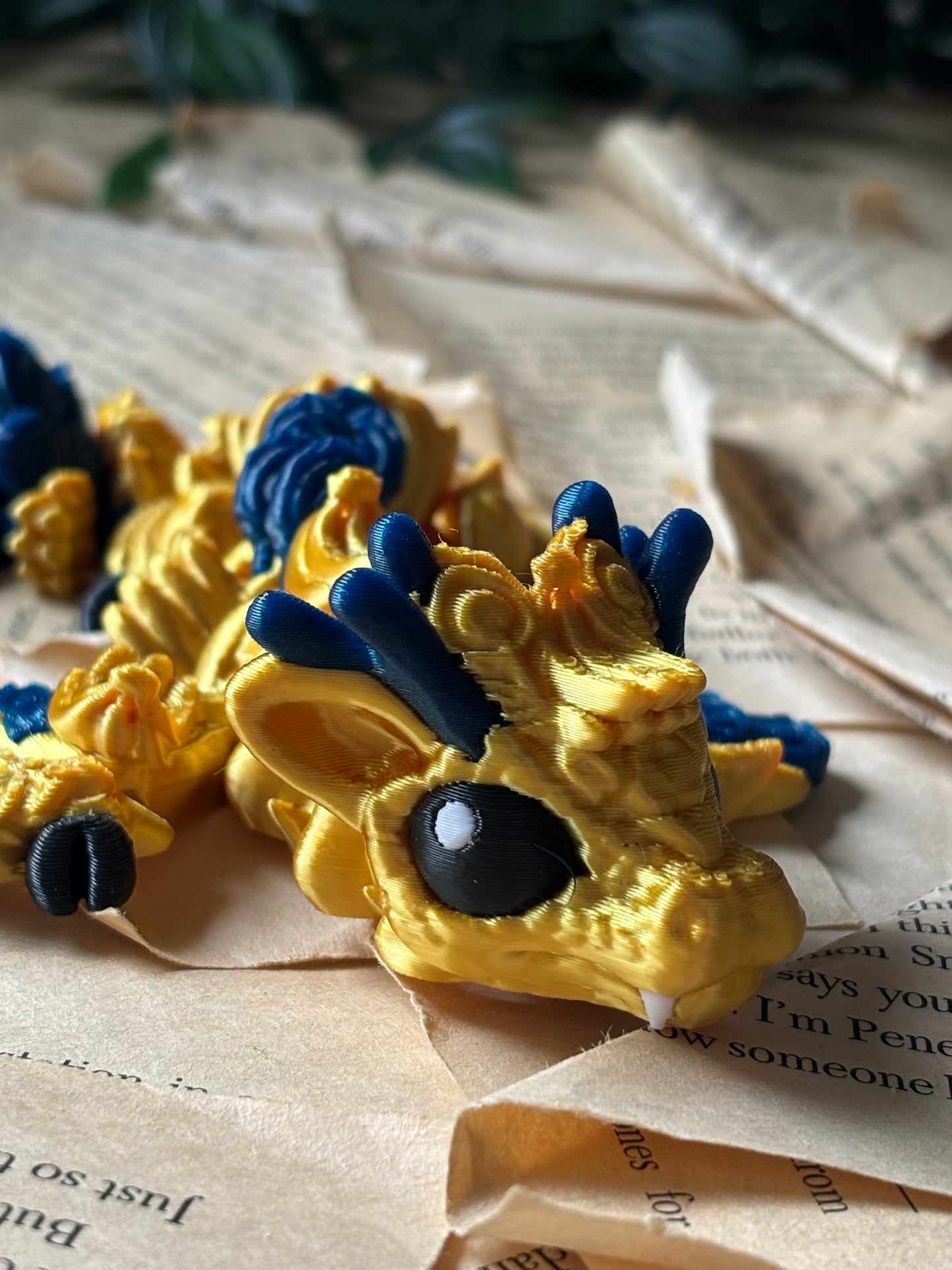 Goldy Airdragon  - Cute 3D Fidget Dragon