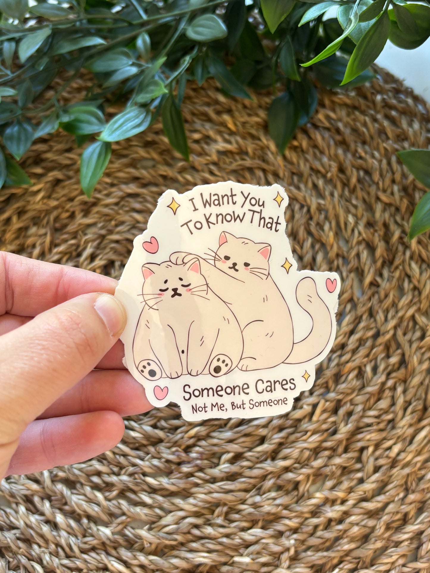 Someone cares Sticker