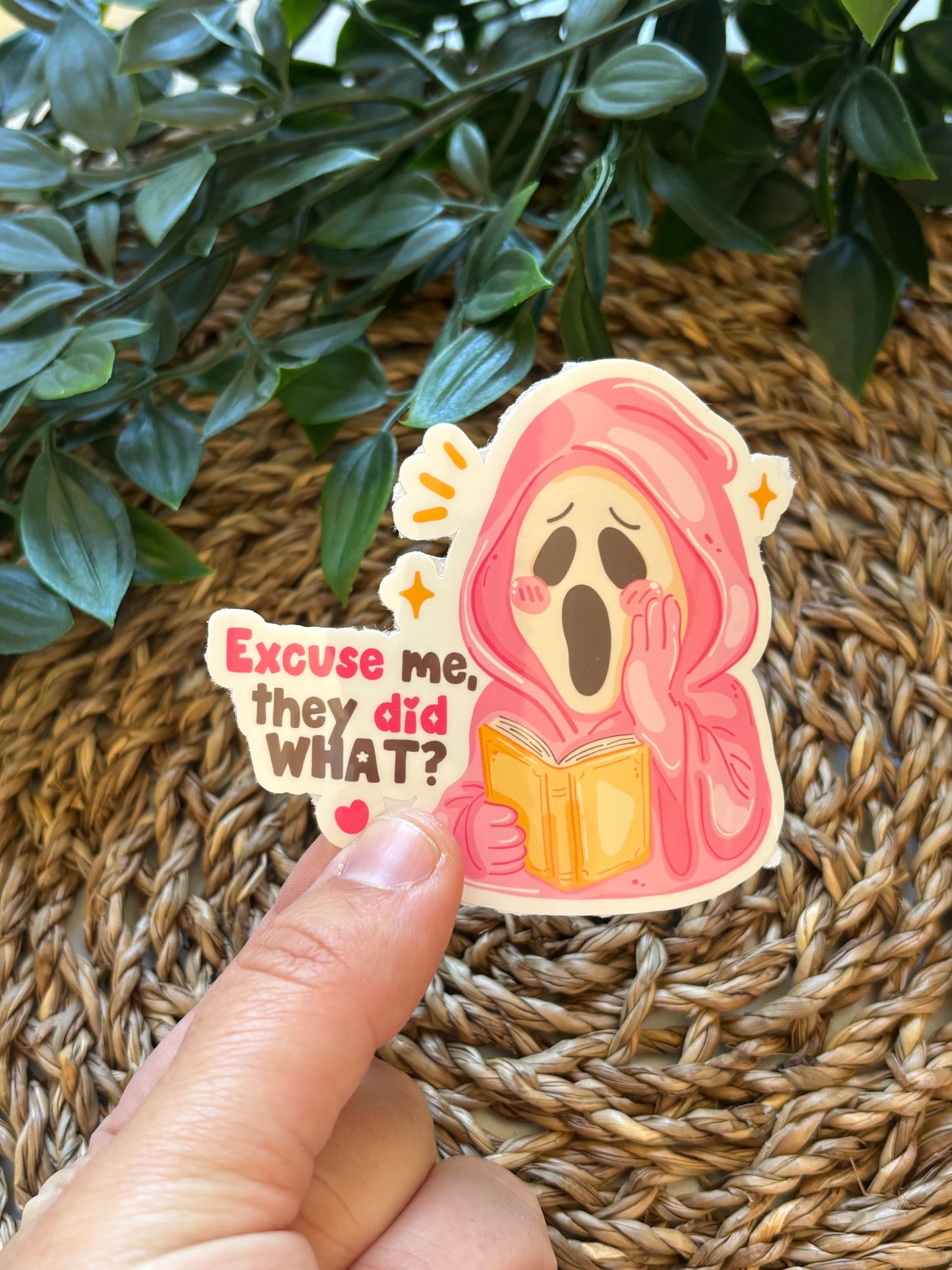 Excuse me they did what? Sticker