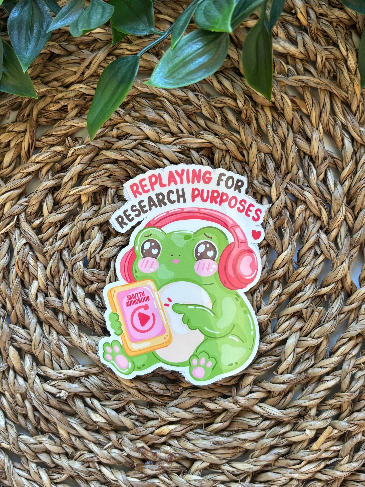 Replaying for research purposes Sticker