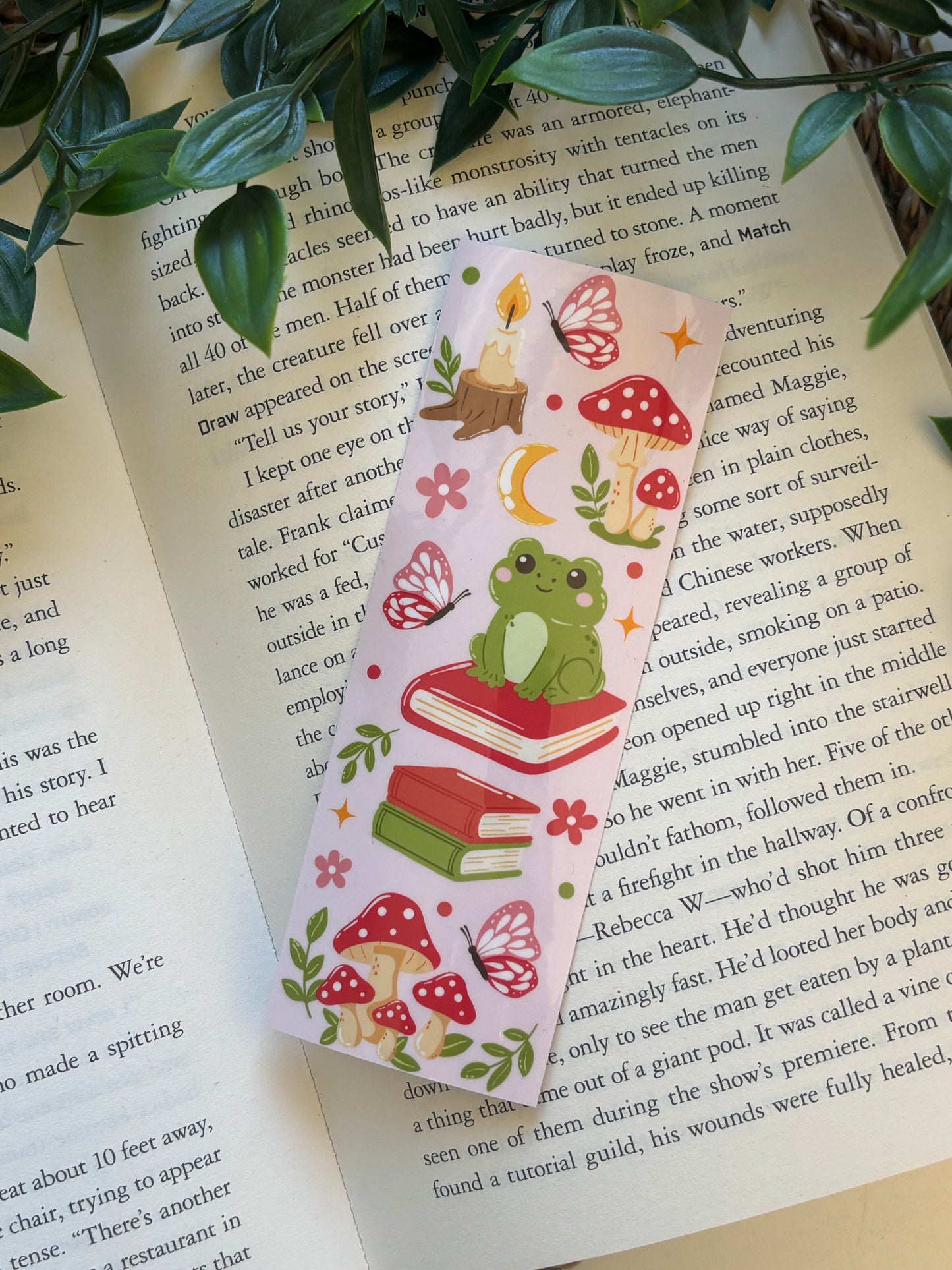 Whimsical Cute Froggy Bokmerke