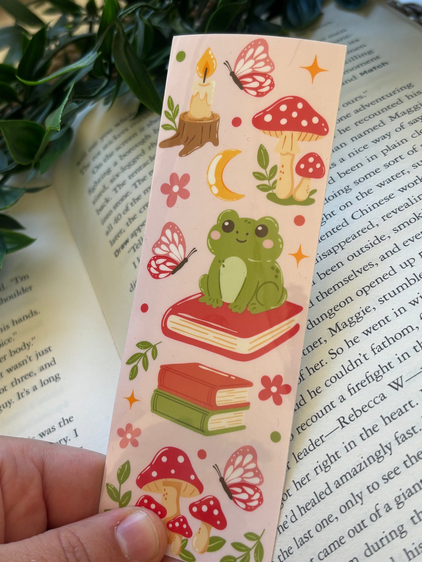 Whimsical Cute Froggy Bokmerke