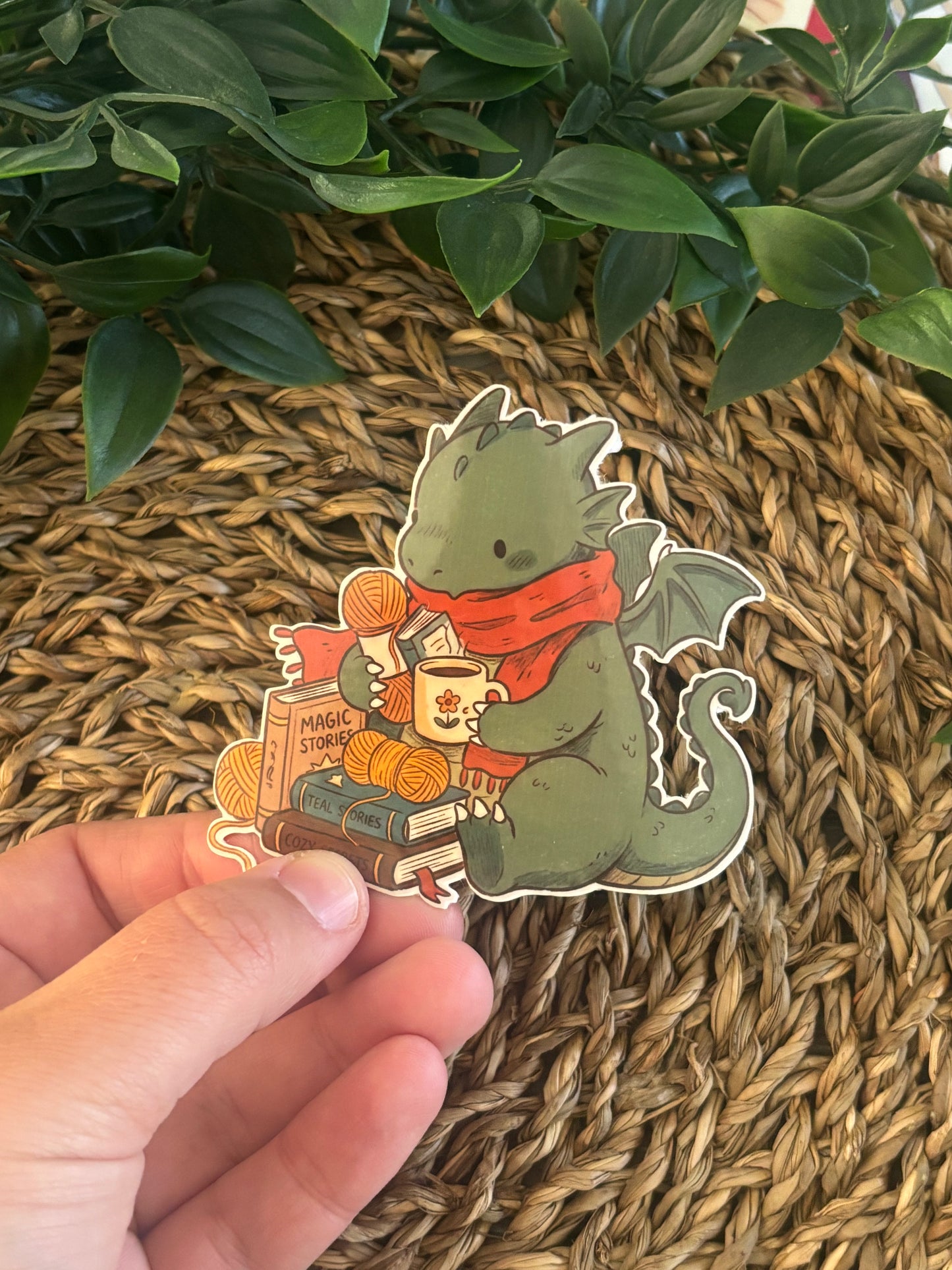 Comfort Dragon Sticker
