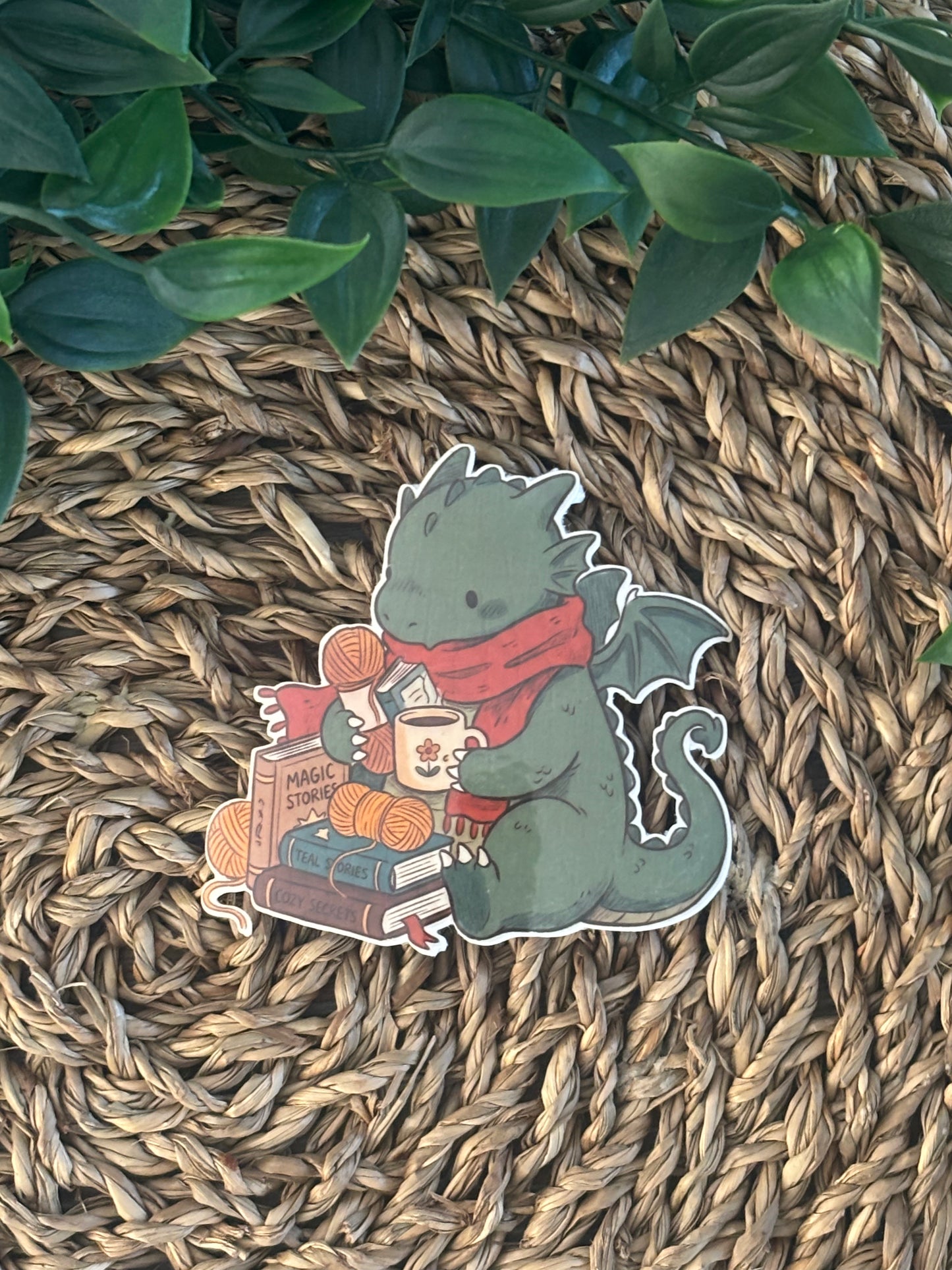Comfort Dragon Sticker