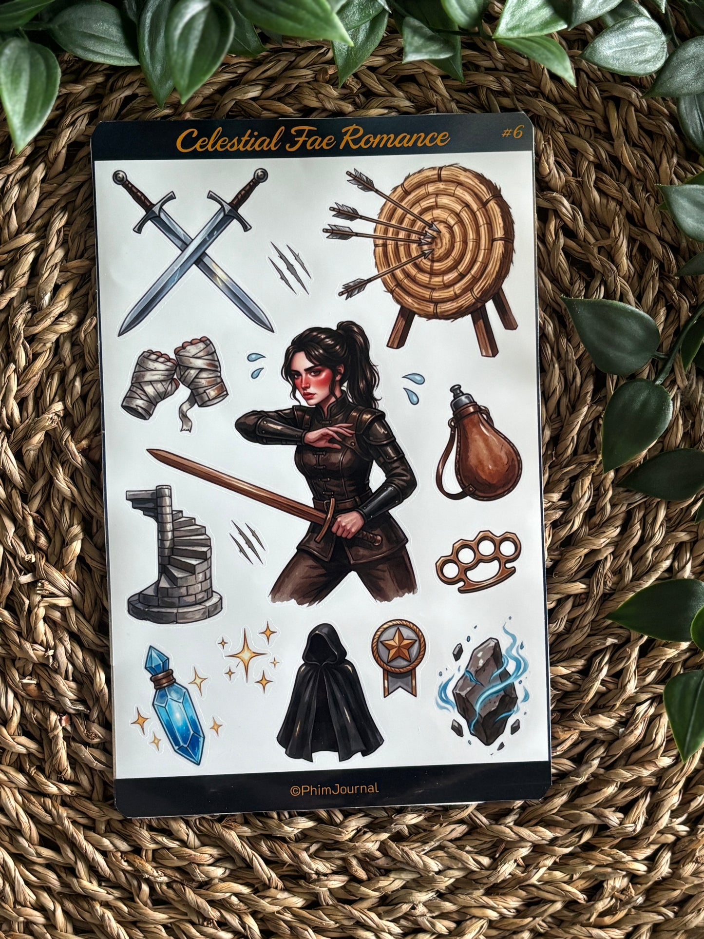Celestial Fae Romance #6 Sticker Sheet