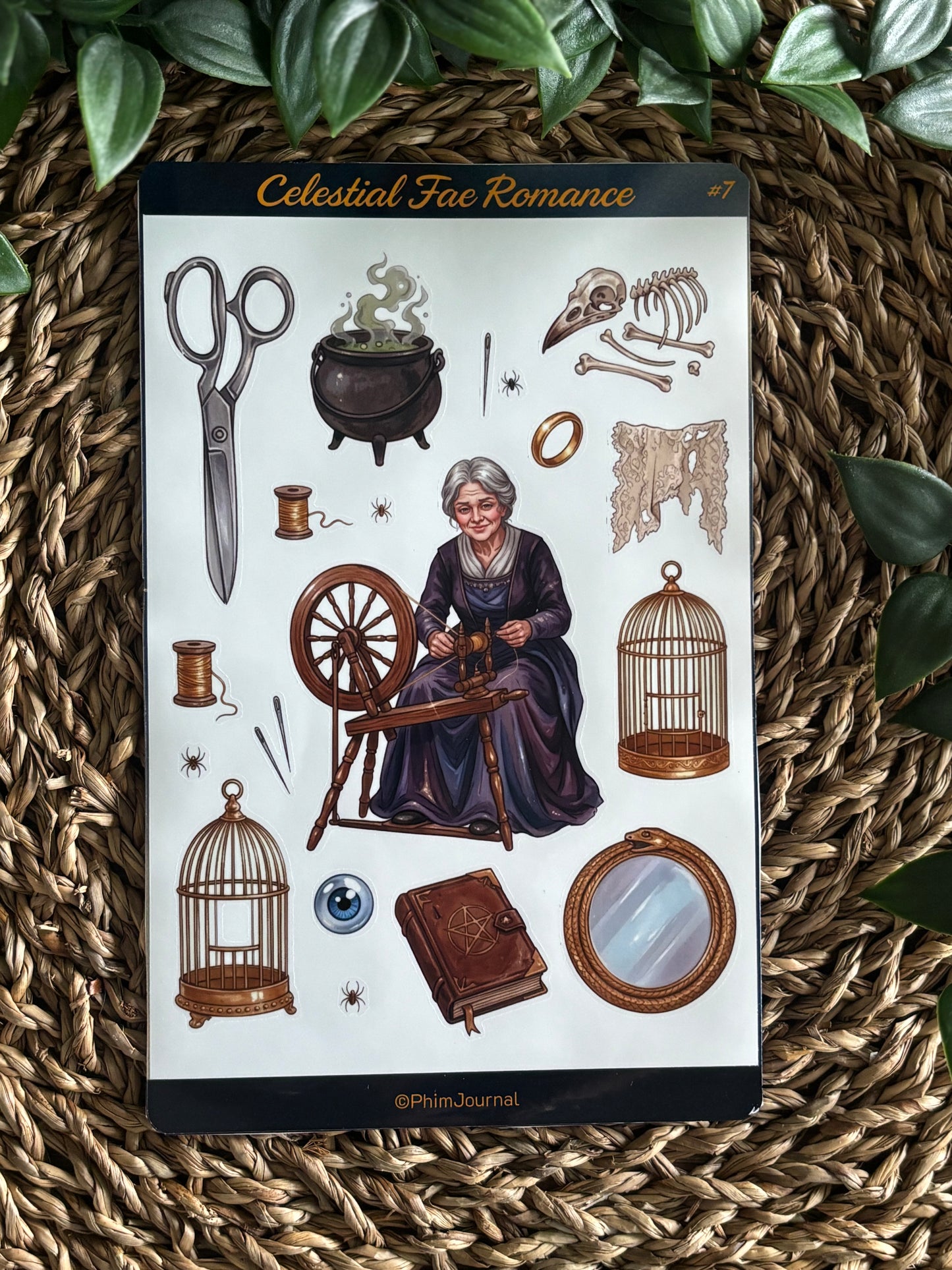 Celestial Fae Romance Bundle - 10 Sticker Sheets