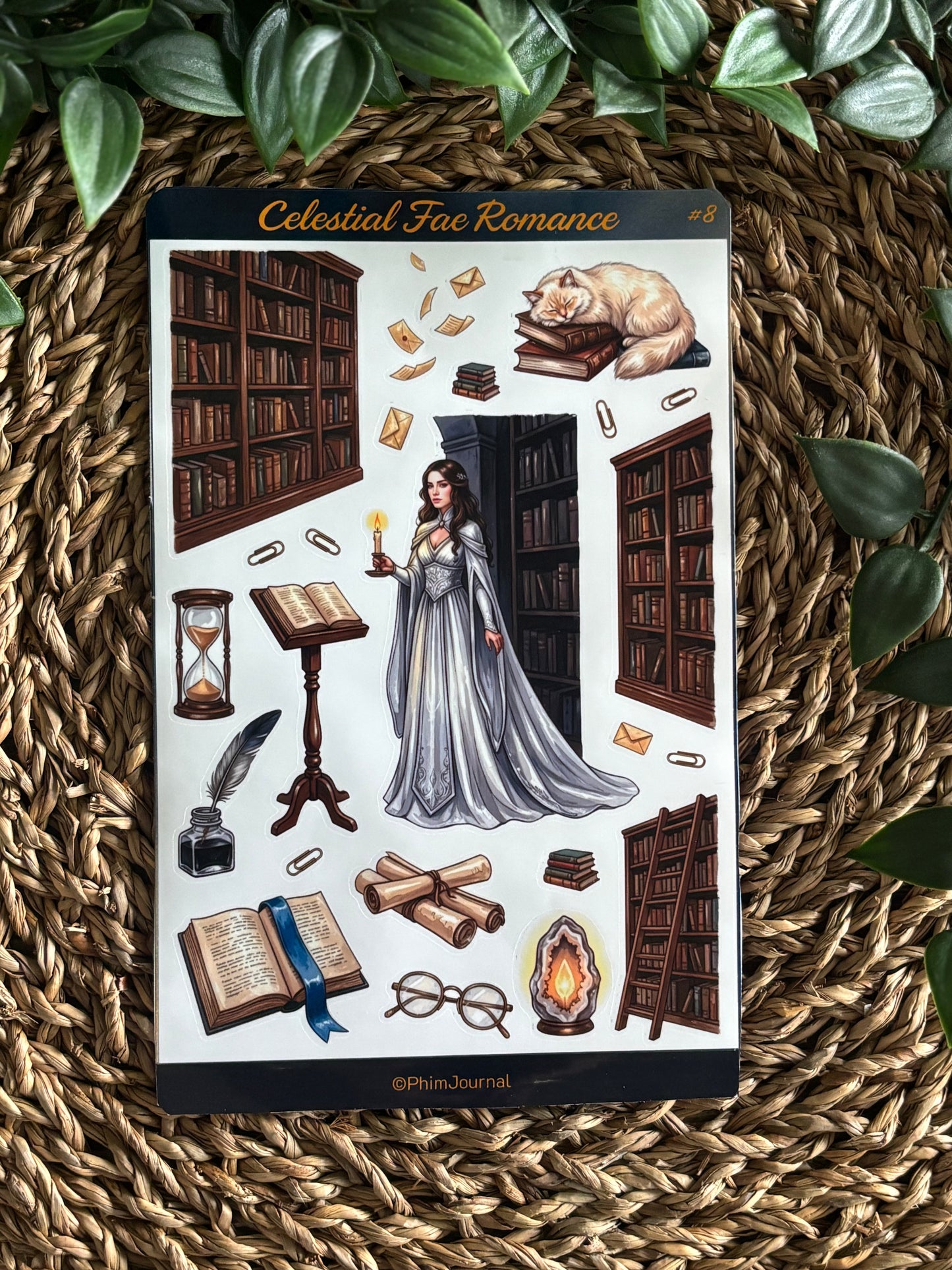Celestial Fae Romance Bundle - 10 Sticker Sheets