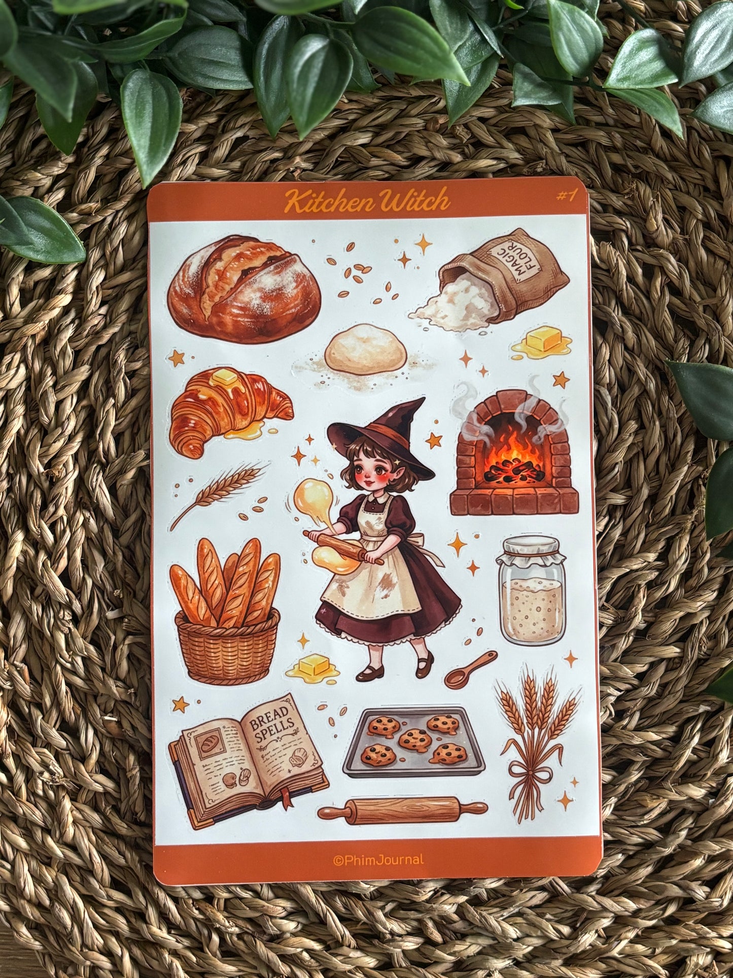 Kitchen Witch #1 Sticker Sheet