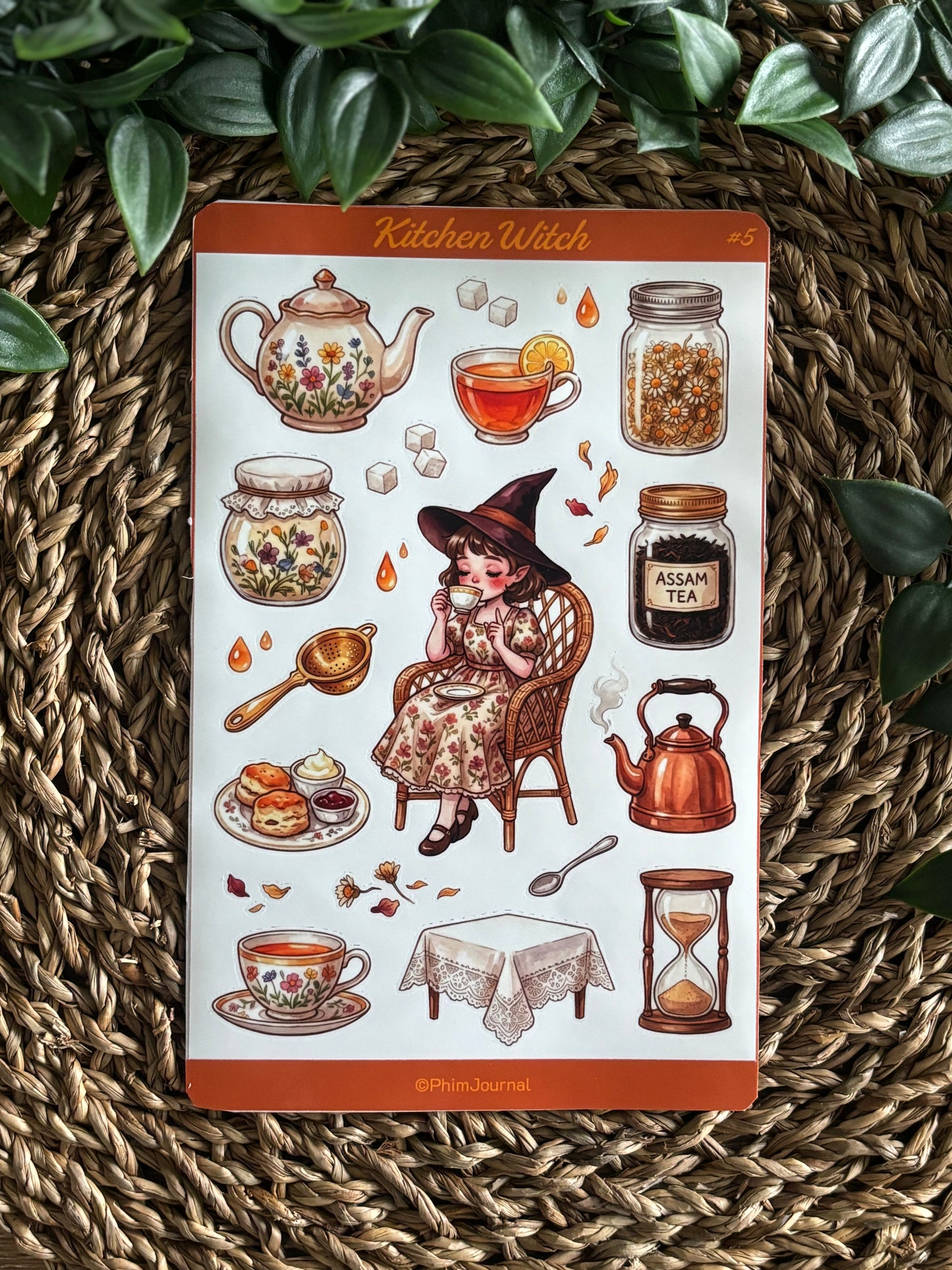Kitchen Witch #5 Sticker Sheet