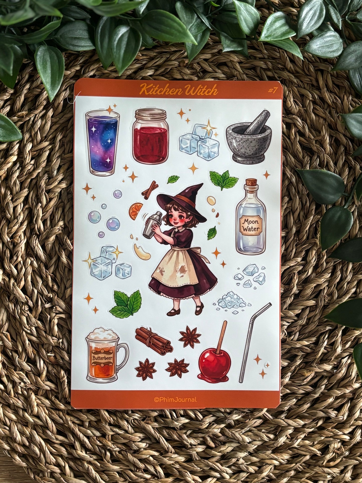 Kitchen Witch Bundle - 10 Sticker Sheets
