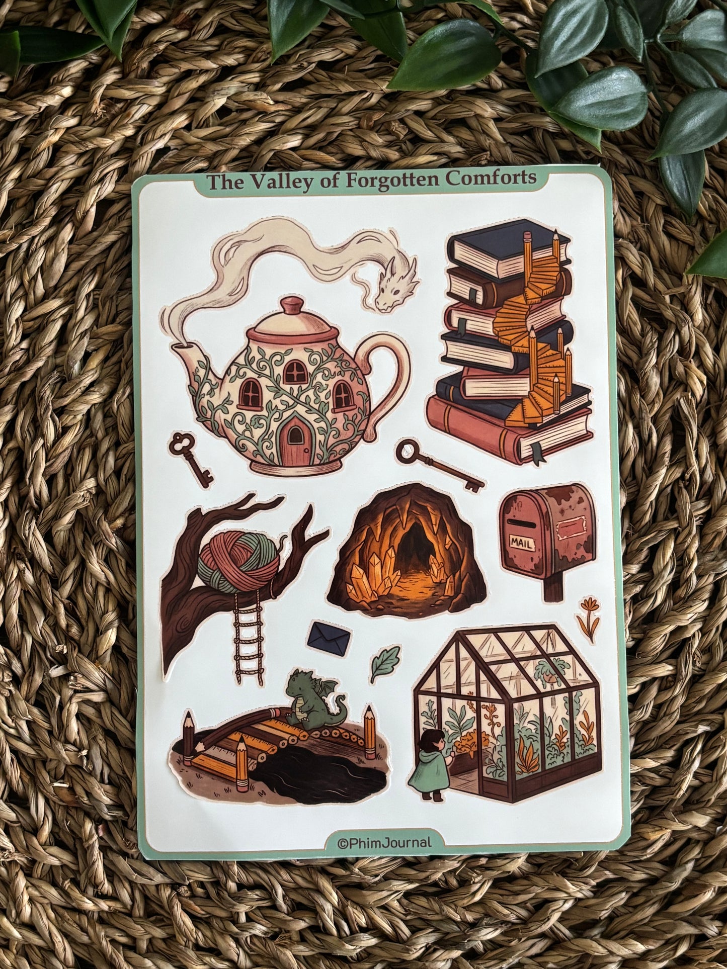 The Valley of Forgotten Comforts Bundle - 10 Sticker Sheets