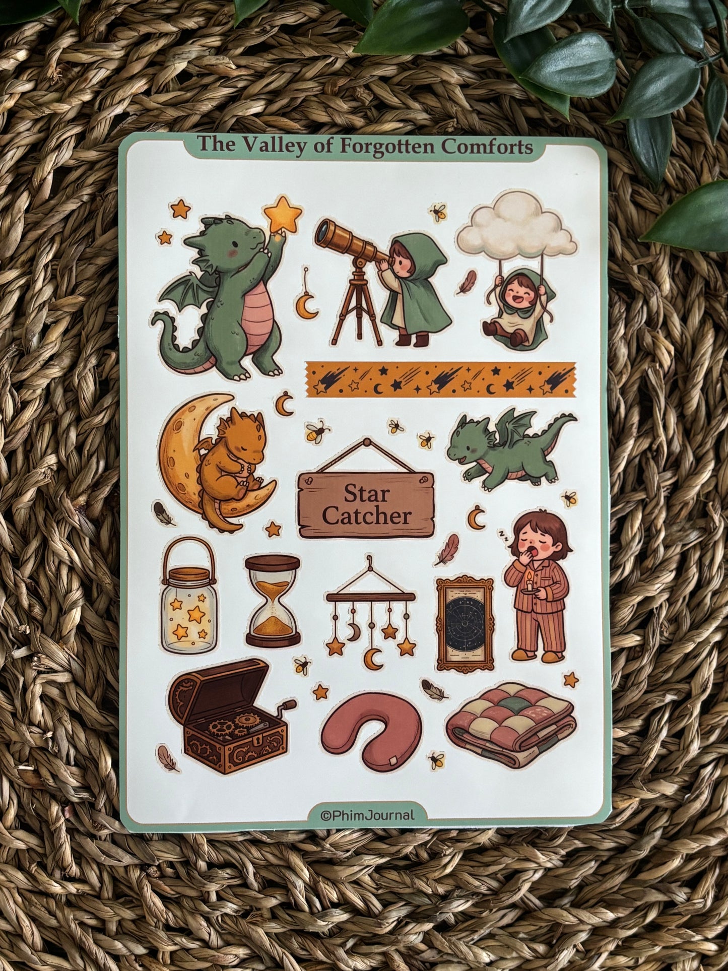 The Valley of Forgotten Comforts #6 Sticker Sheet
