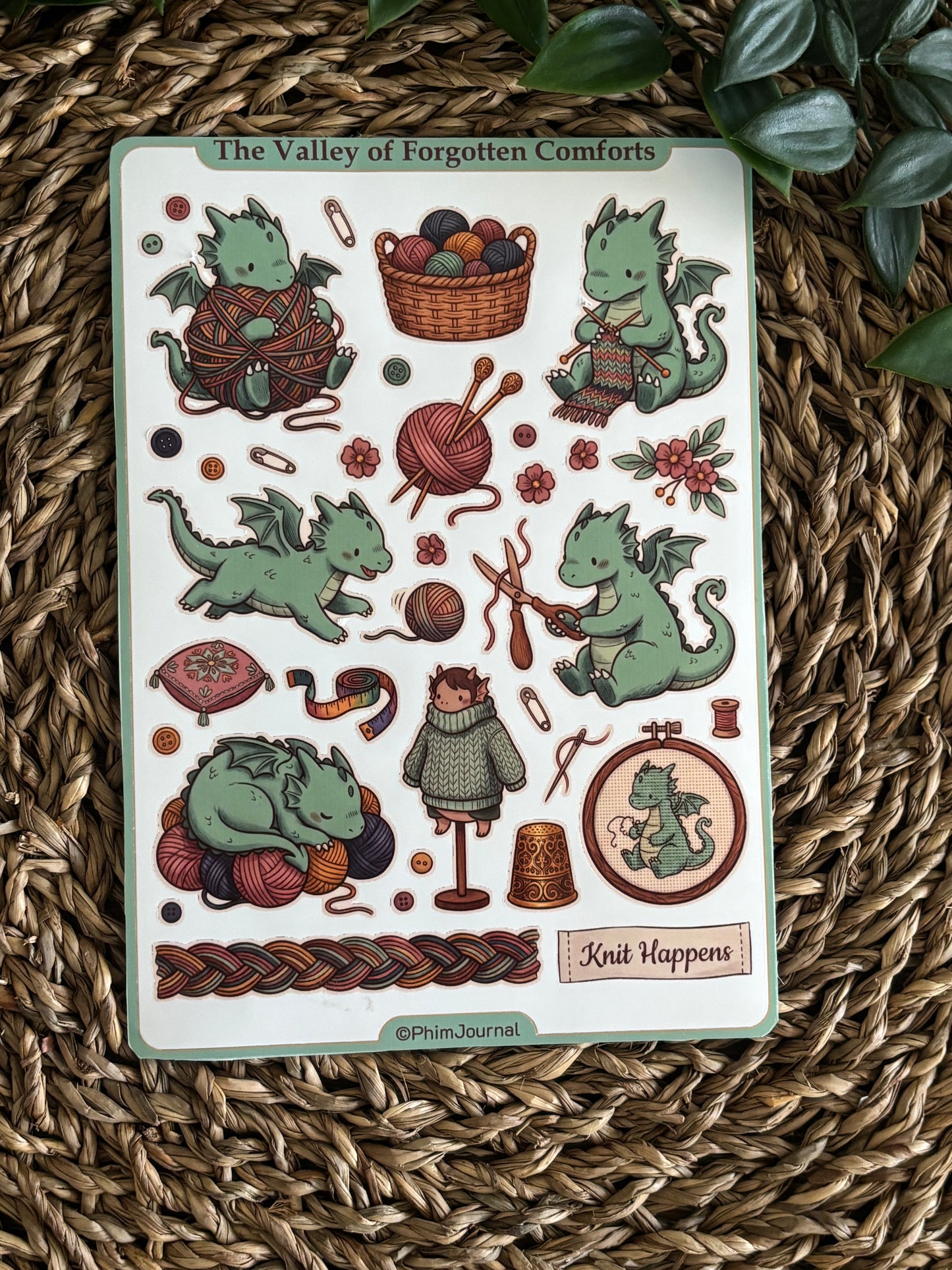 The Valley of Forgotten Comforts Bundle - 10 Sticker Sheets