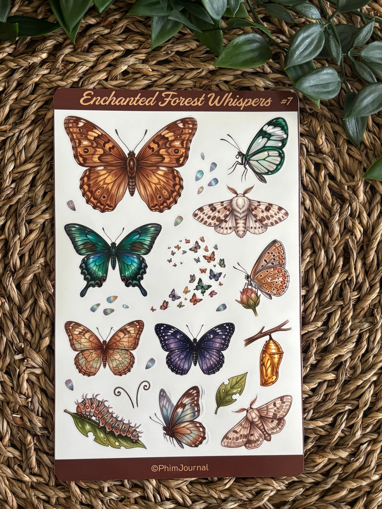 Enchanted Forest Whispers #8 Sticker Sheet