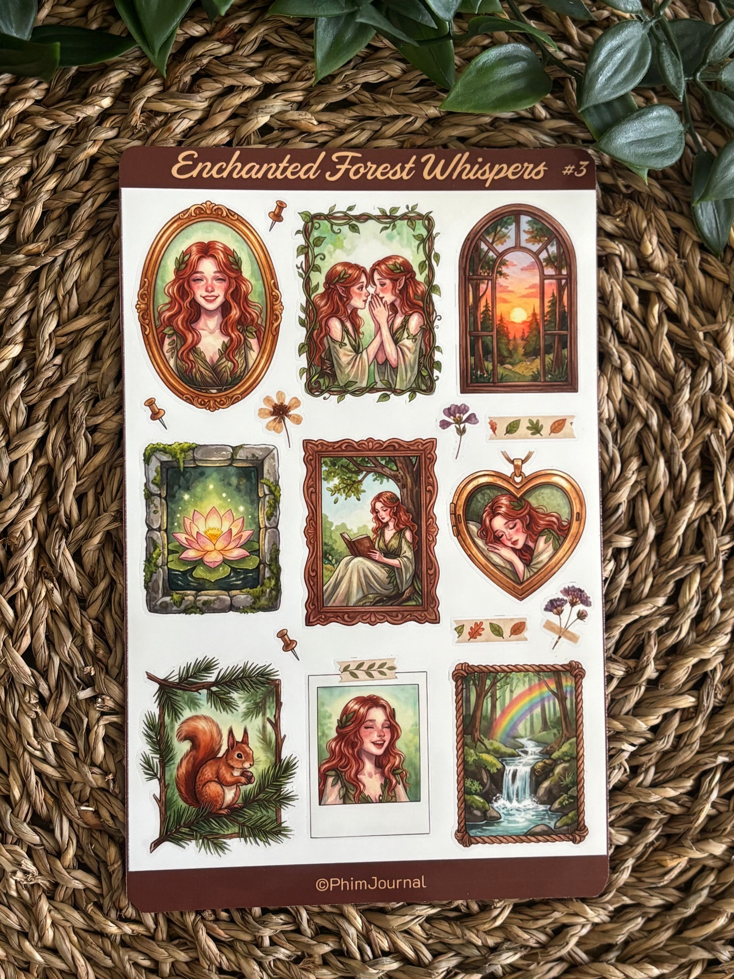 Enchanted Forest Whispers Bundle - 16 Sticker Sheets
