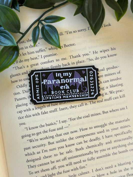 In my paranormal era Ticket Pin