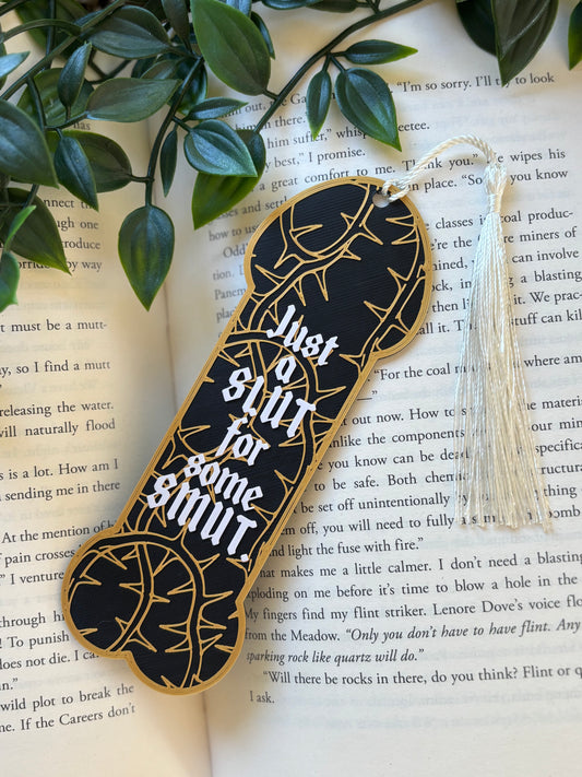 Just a slut for some smut - Willy bookmark