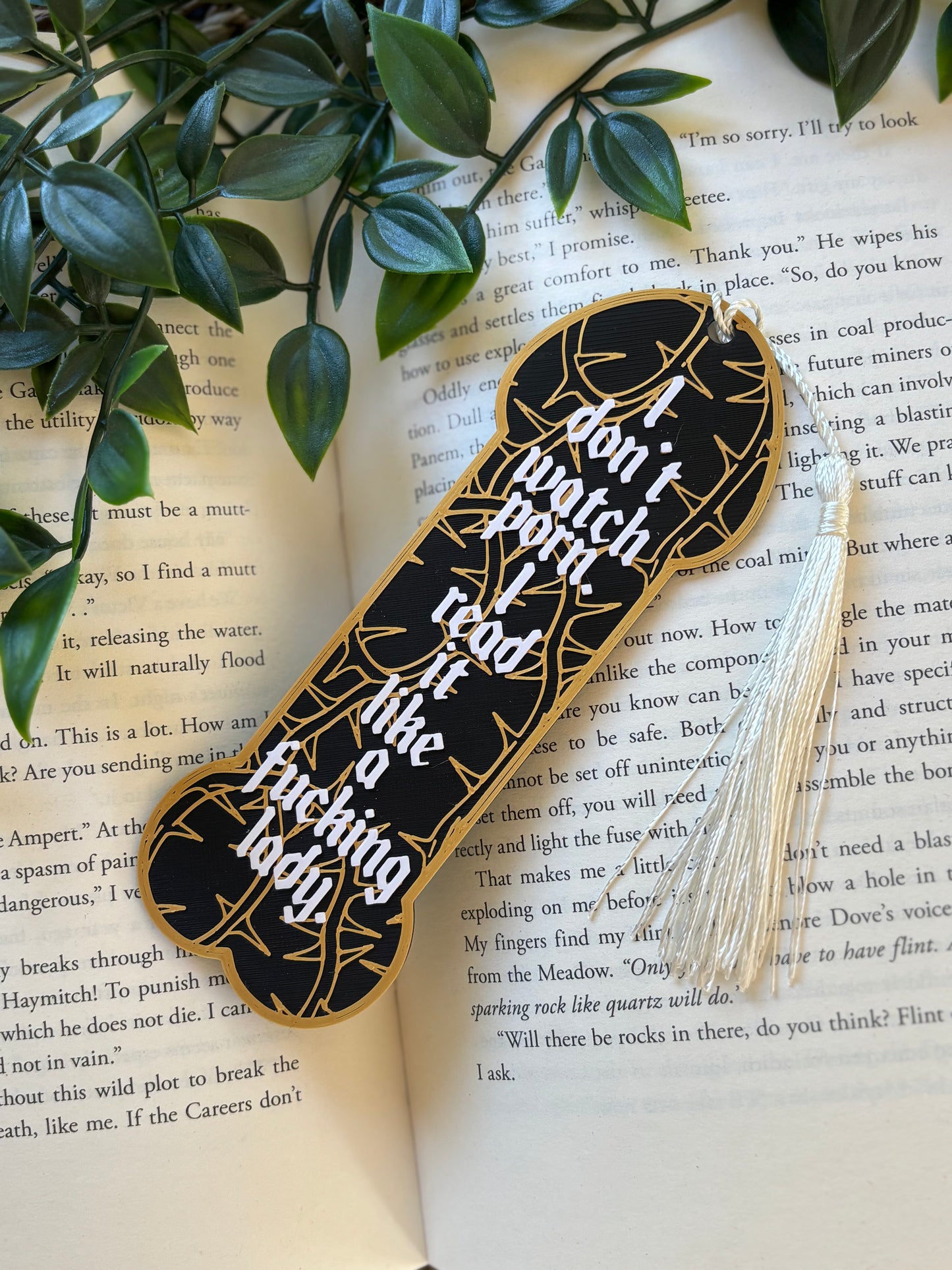 I dont watch - Willy bookmark