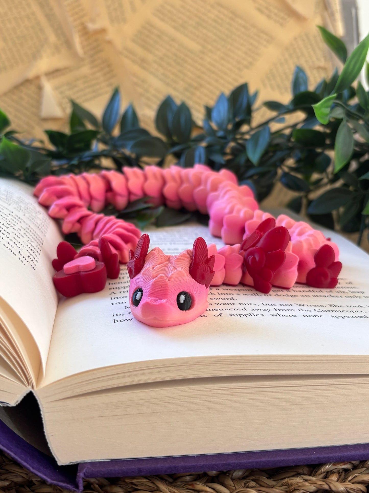 Cupid Snake - Cute 3D Fidget Snake-Dragon