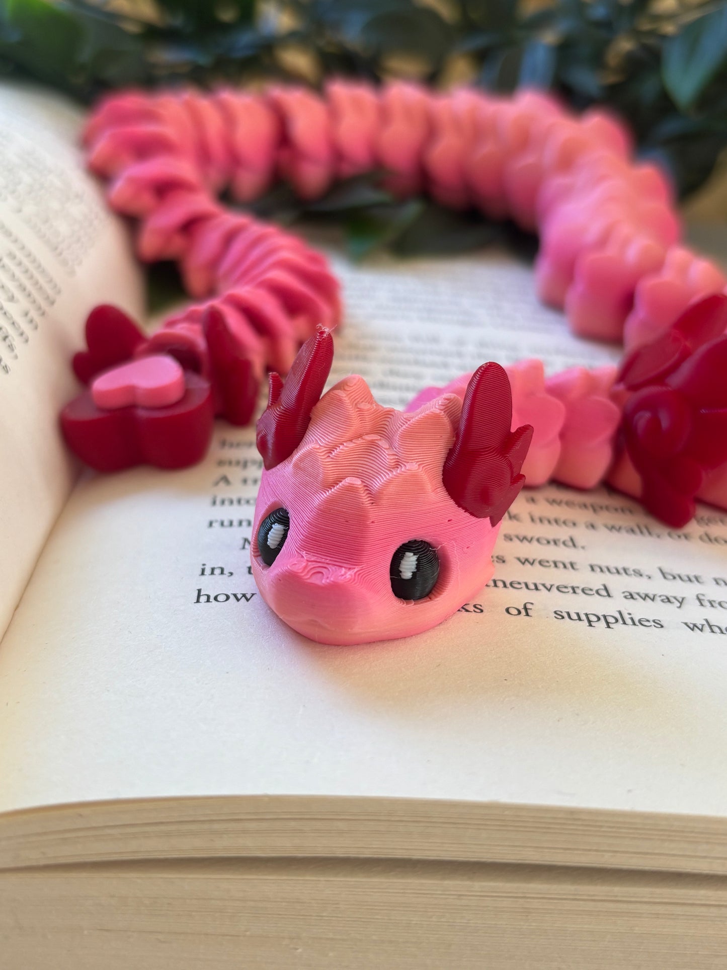 Cupid Snake - Cute 3D Fidget Snake-Dragon