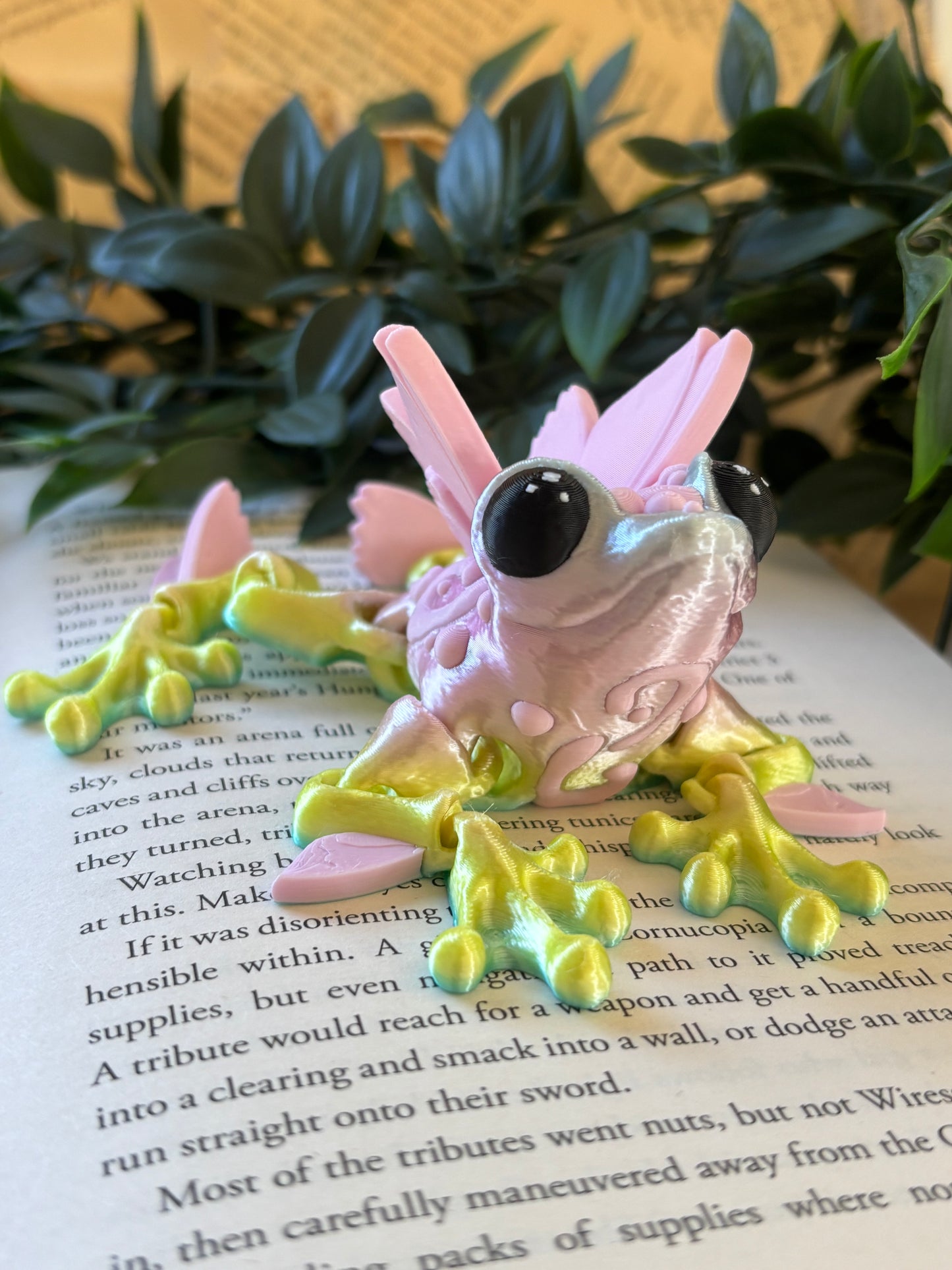 Fairy Flutter Frog - Cute 3D Fidget Frog