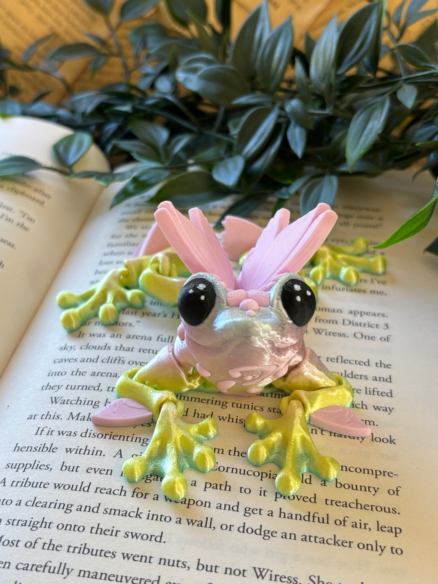 Fairy Flutter Frog - Cute 3D Fidget Frog