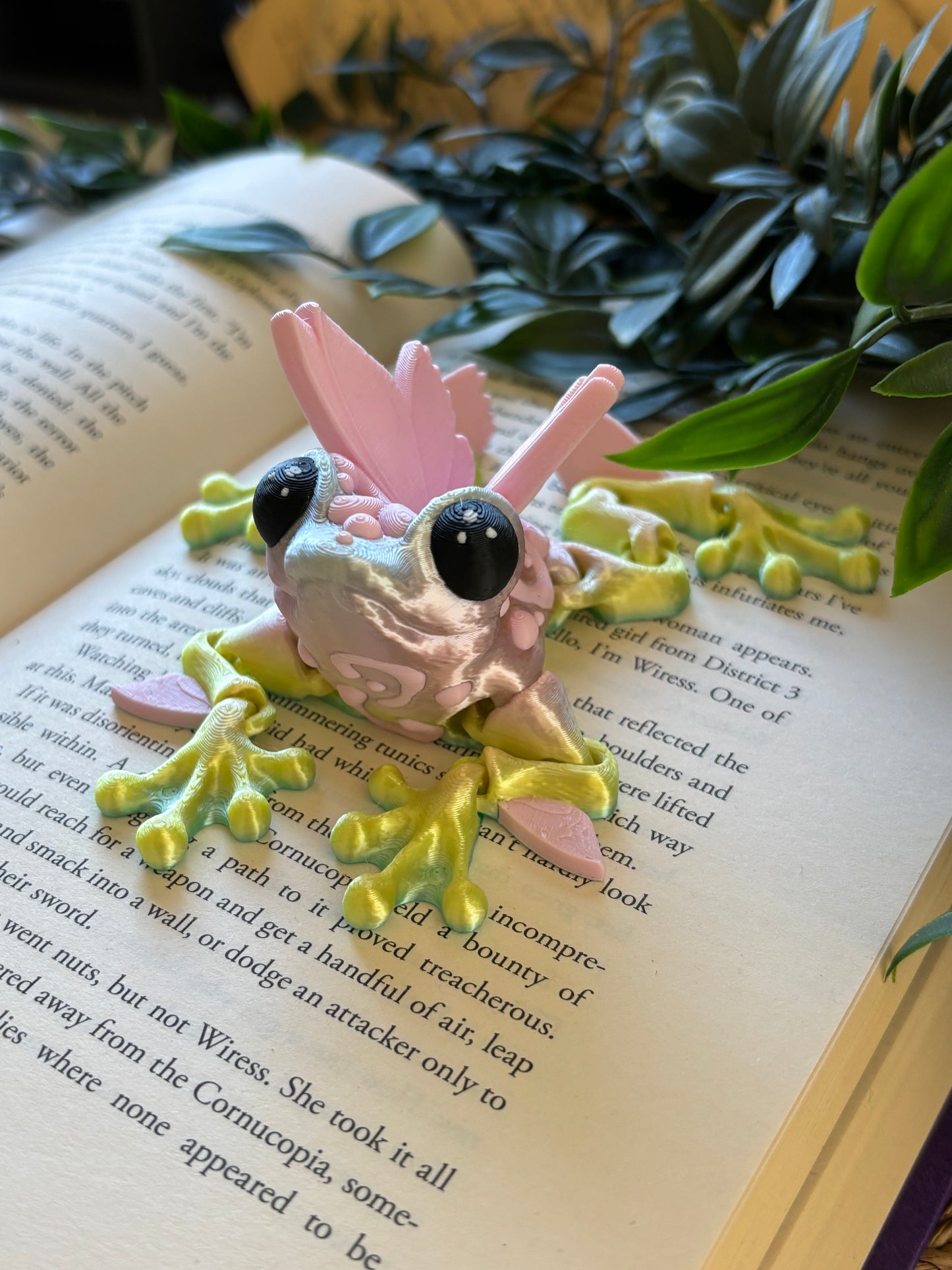Fairy Flutter Frog - Cute 3D Fidget Frog