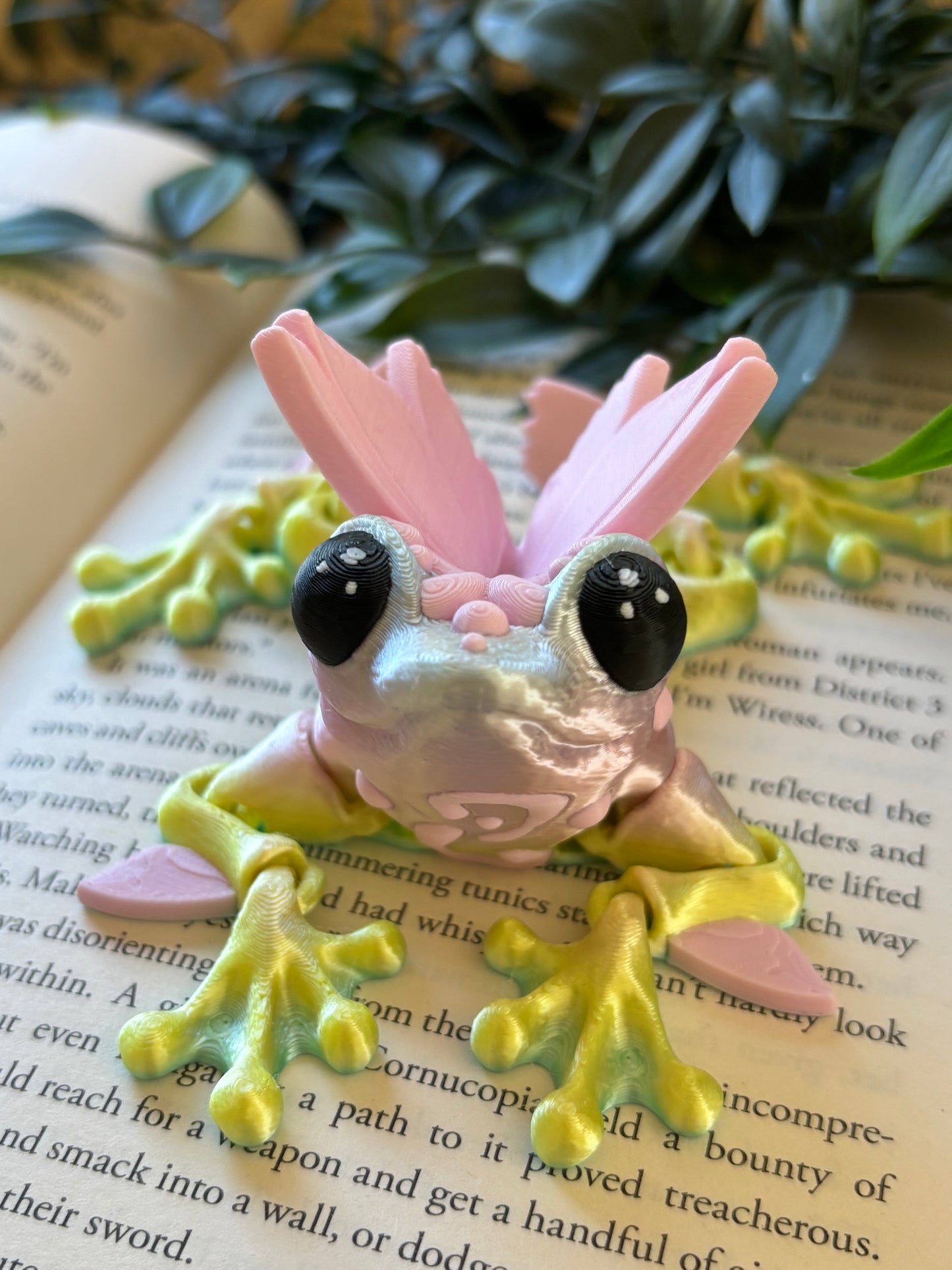 Fairy Flutter Frog - Cute 3D Fidget Frog