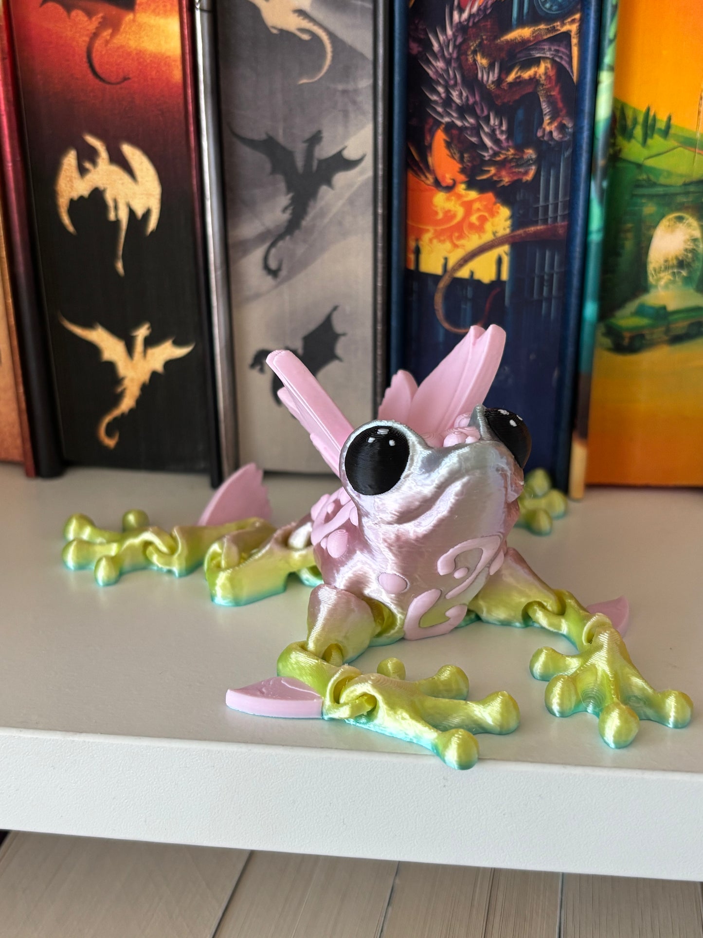 Fairy Flutter Frog - Cute 3D Fidget Frog