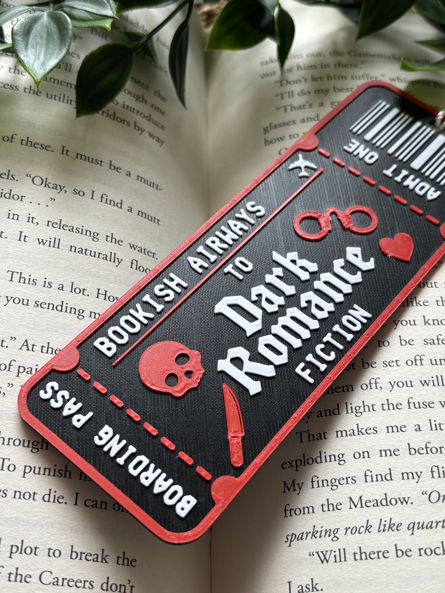 Bookish Airways to Dark romance fiction bokmerke