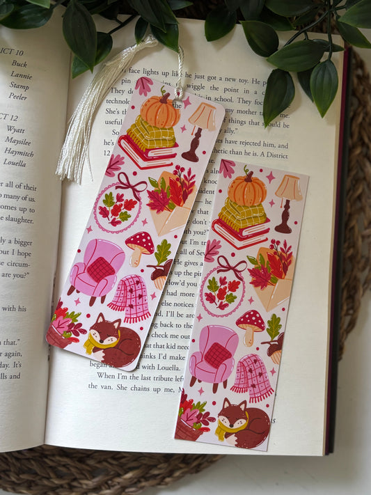 Cozy Bookish Autumn Bokmerke