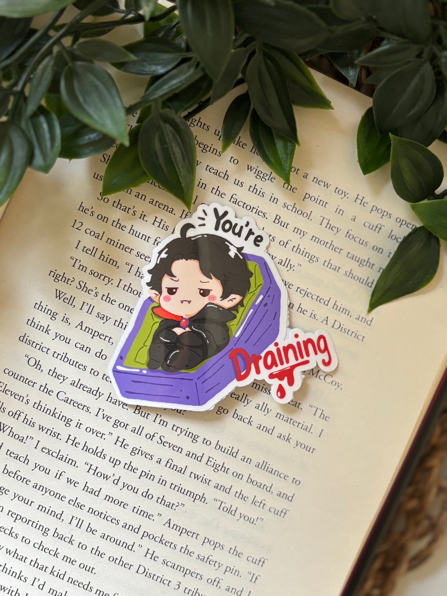 You´re draining Sticker