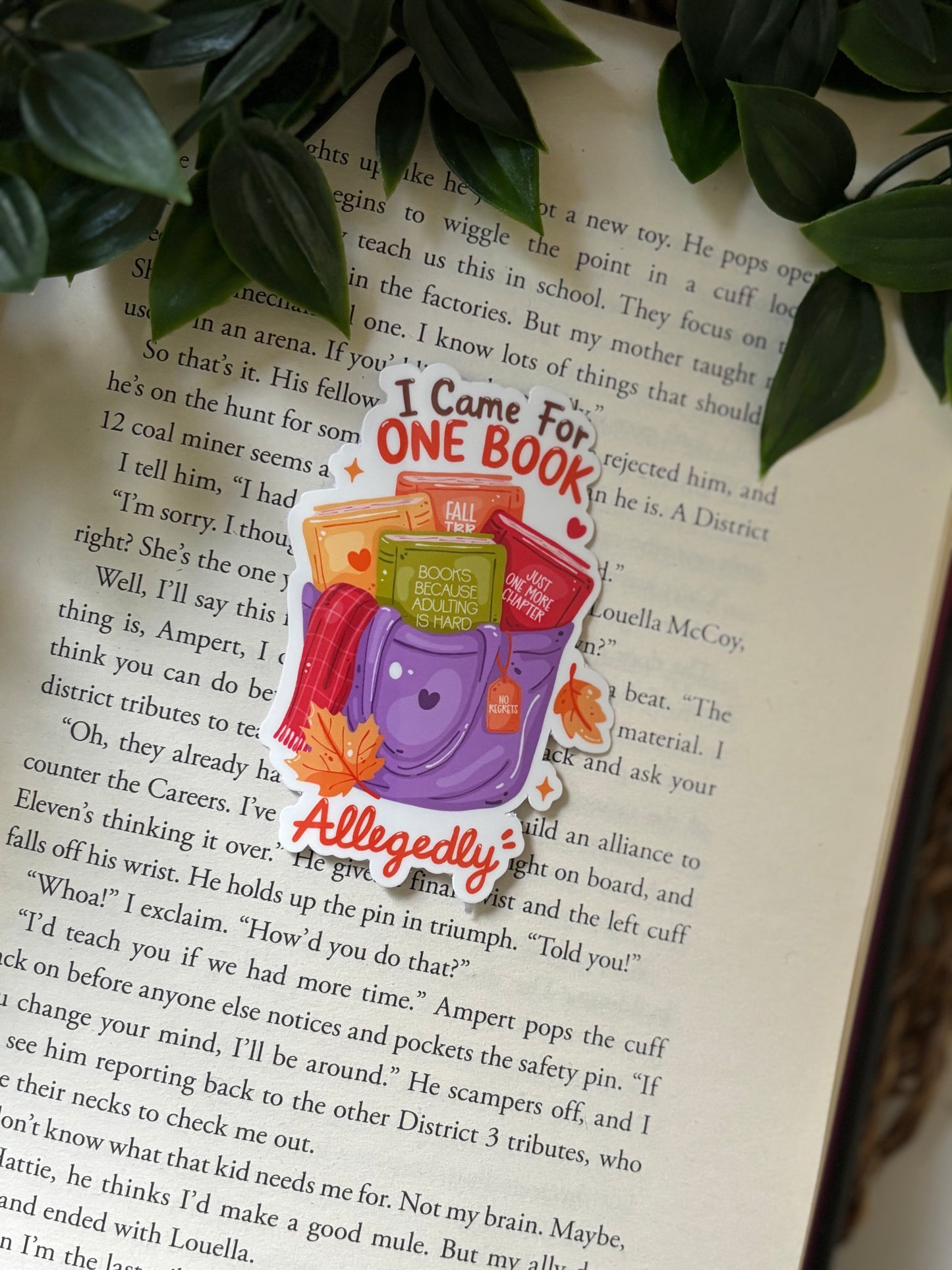 I came for one book Sticker
