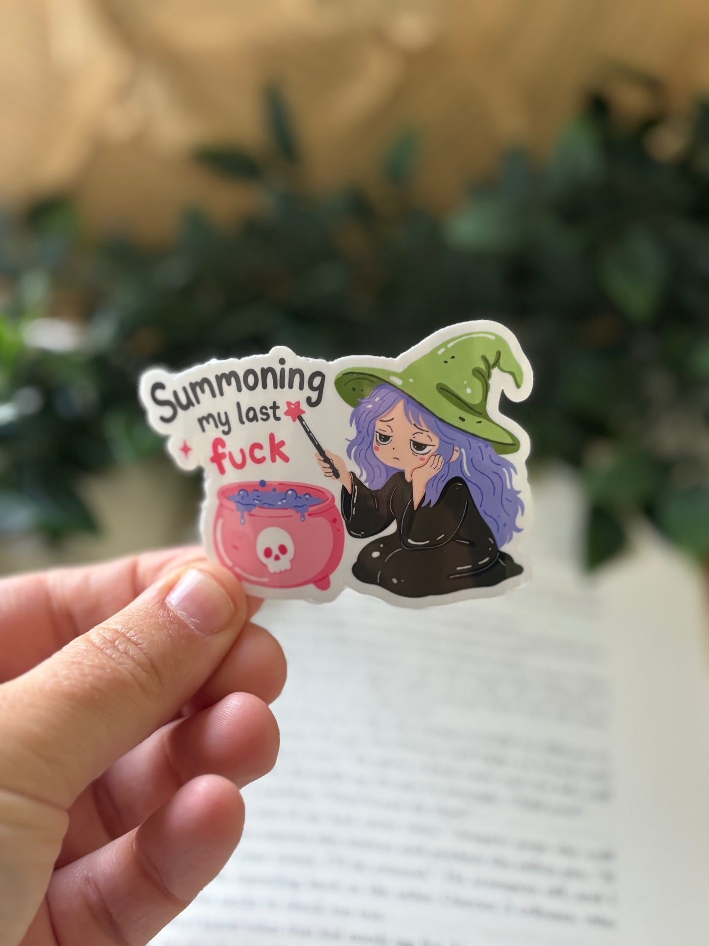 Summoning my last f... Sticker