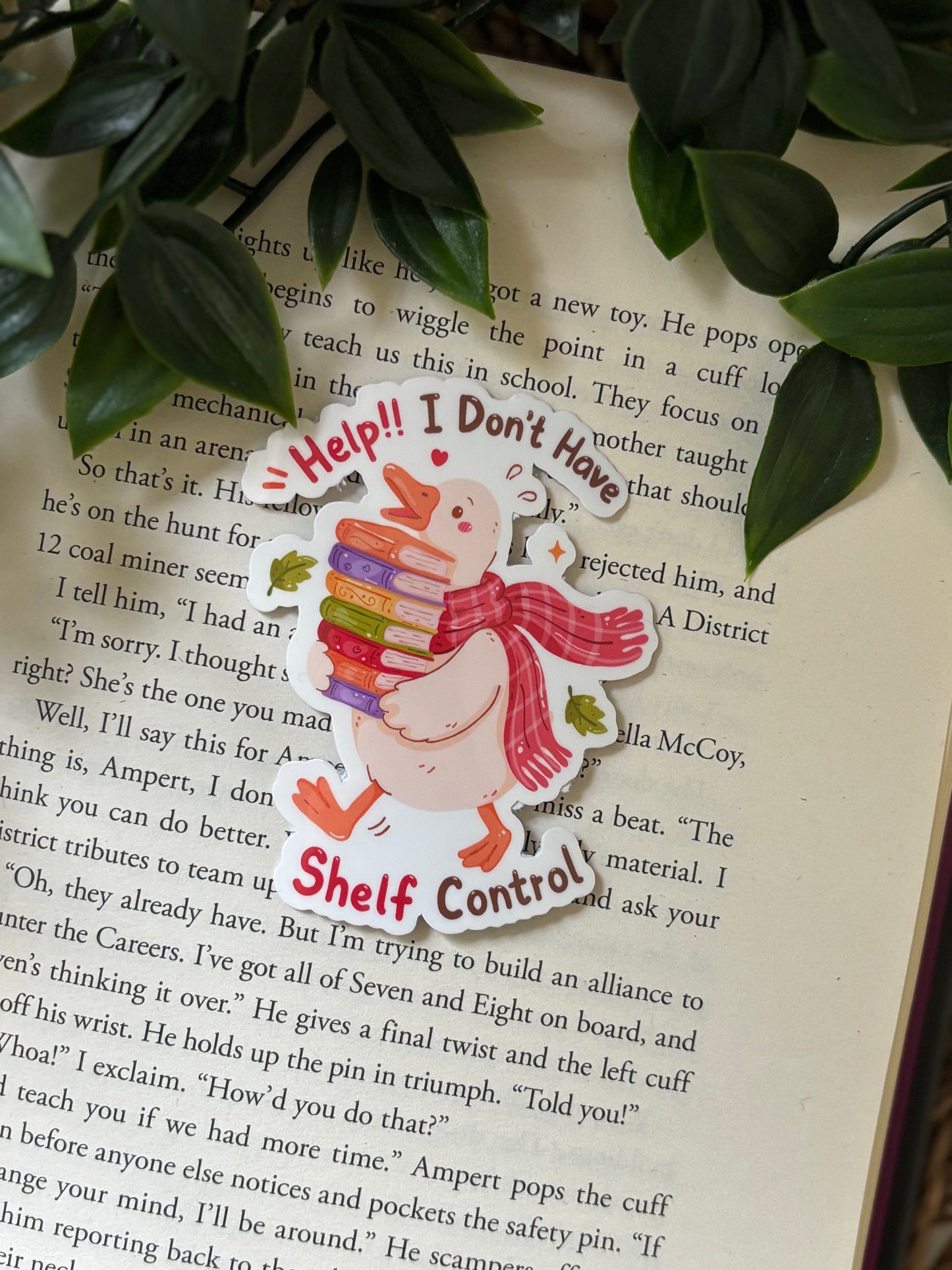 Help! I dont have shelf control Sticker