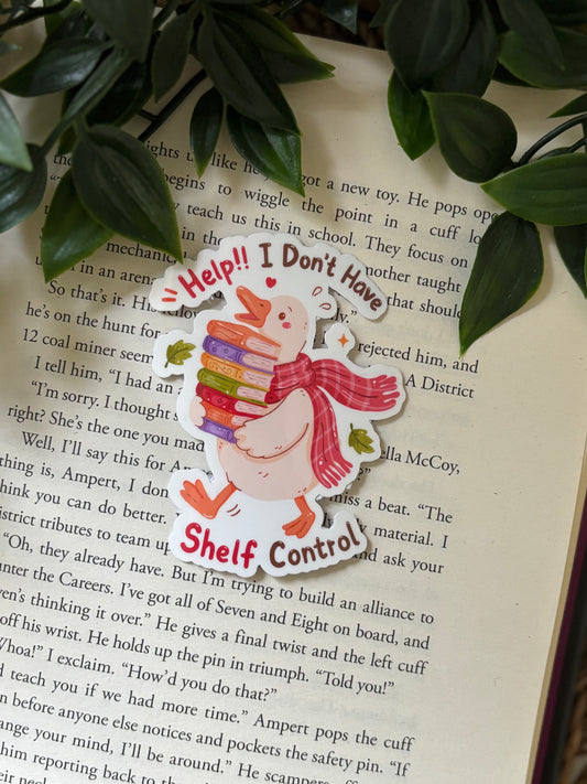 Help! I dont have shelf control Sticker