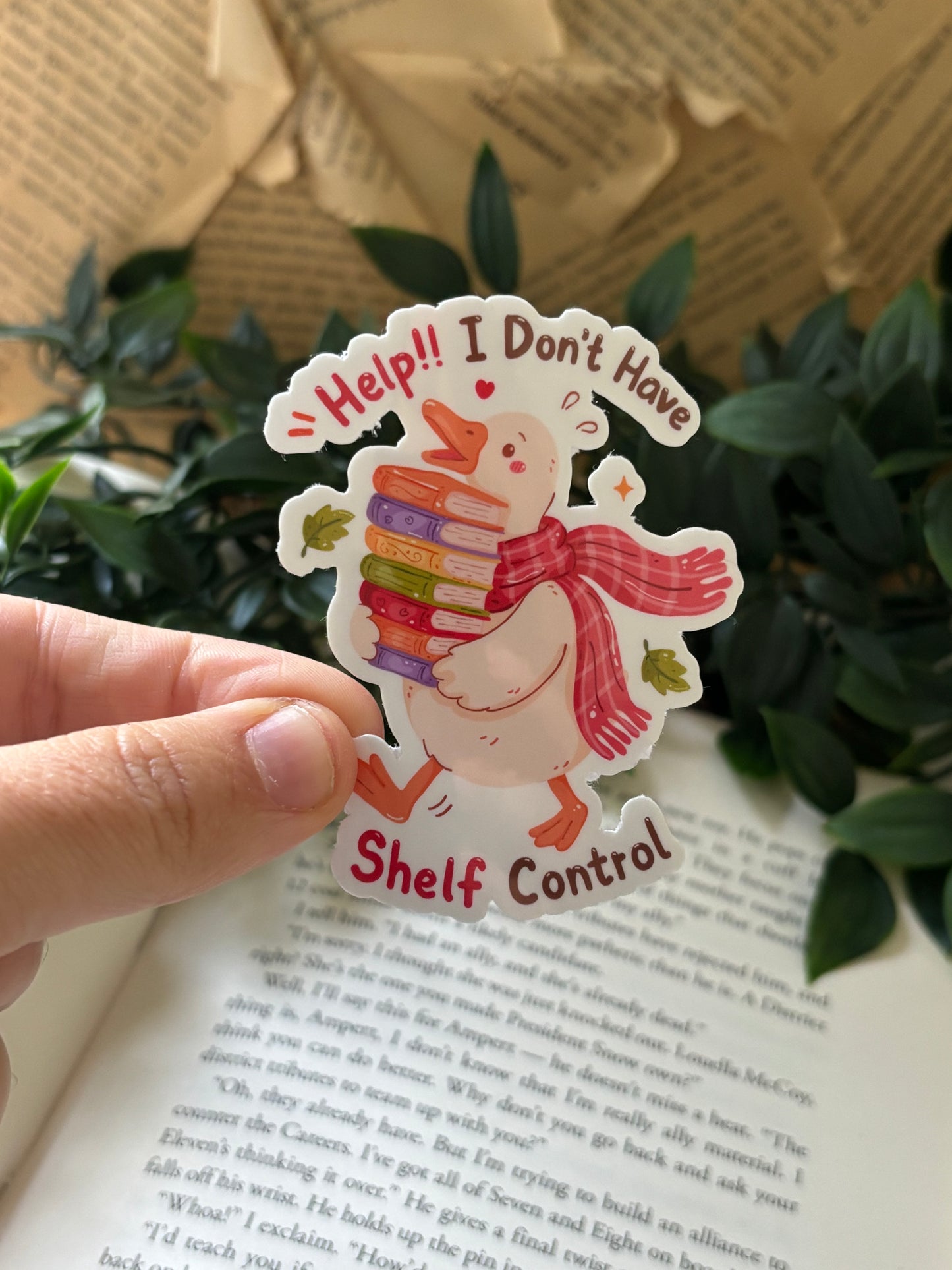 Help! I dont have shelf control Sticker