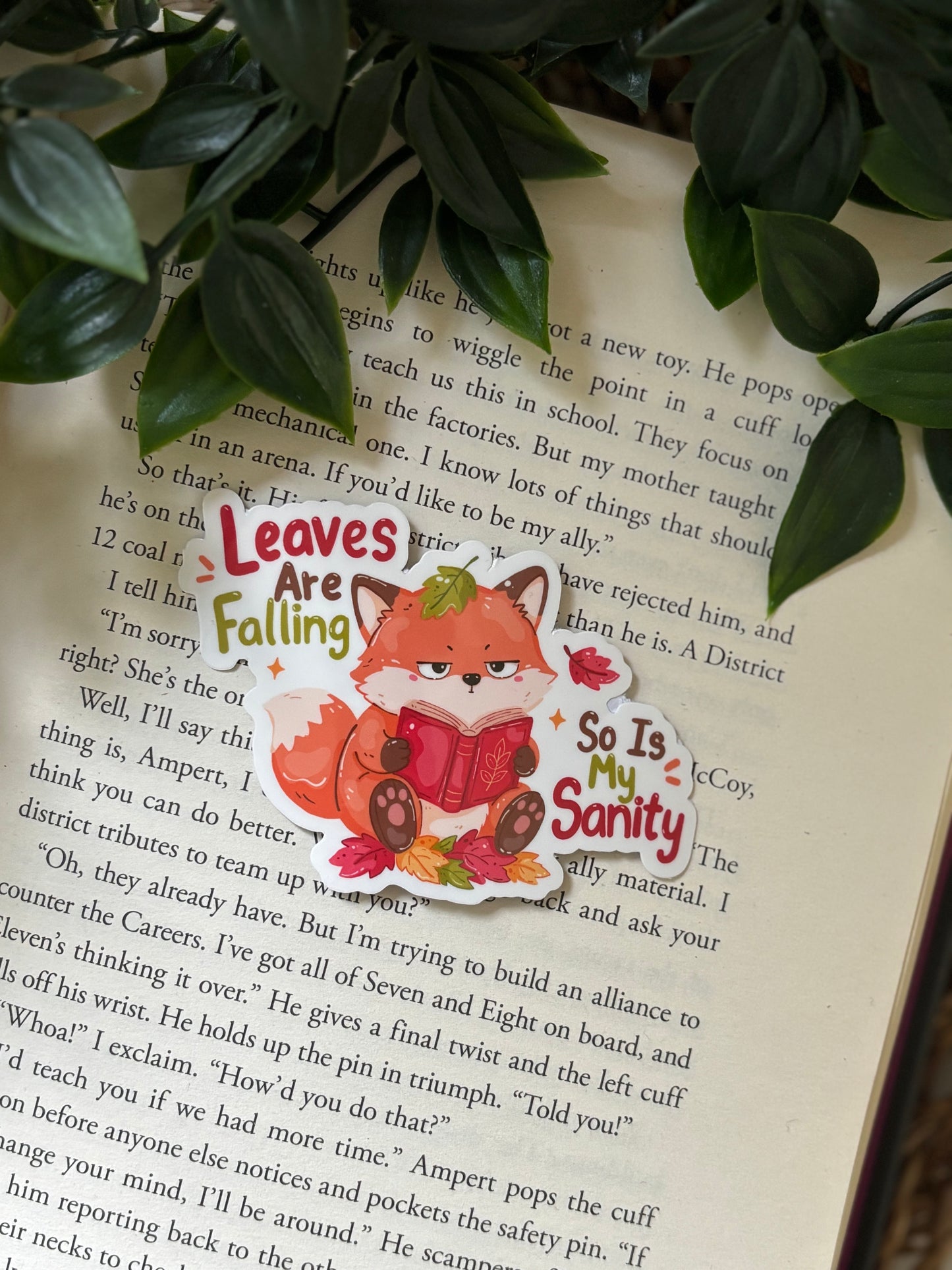 Leaves are falling Sticker