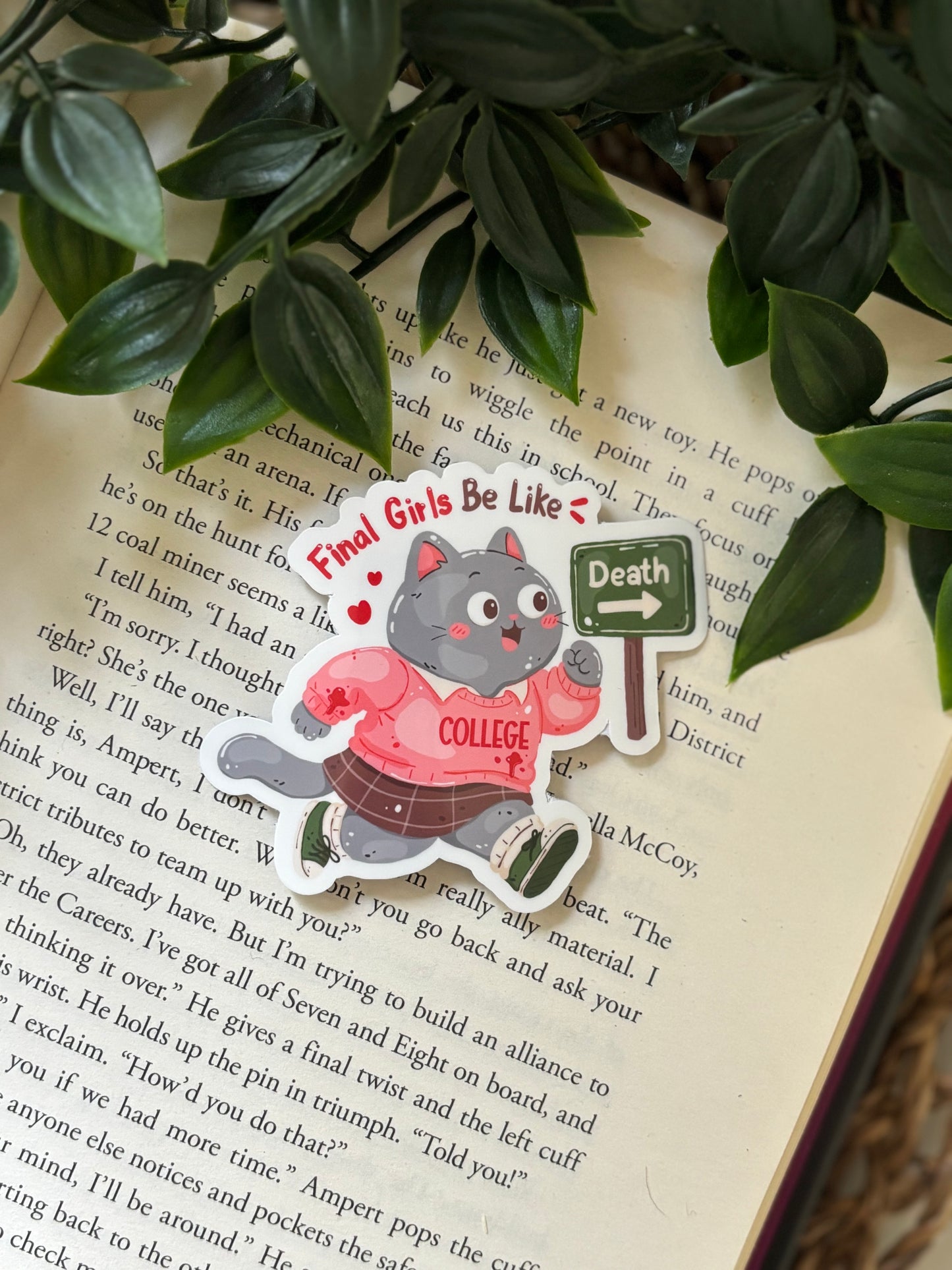 Final Girls be like Sticker